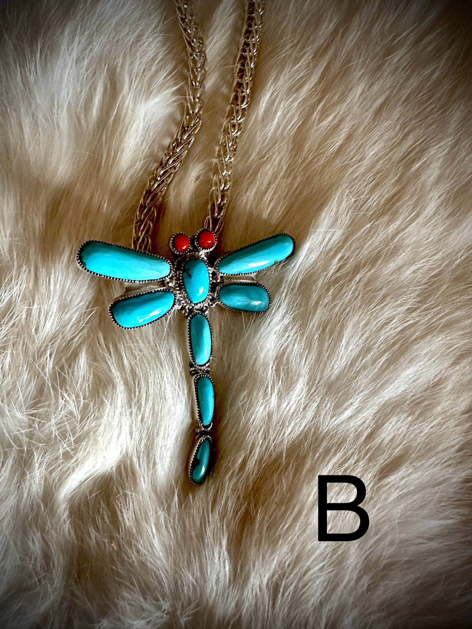 Odonata Dragonfly Pendants on Handmade Chain