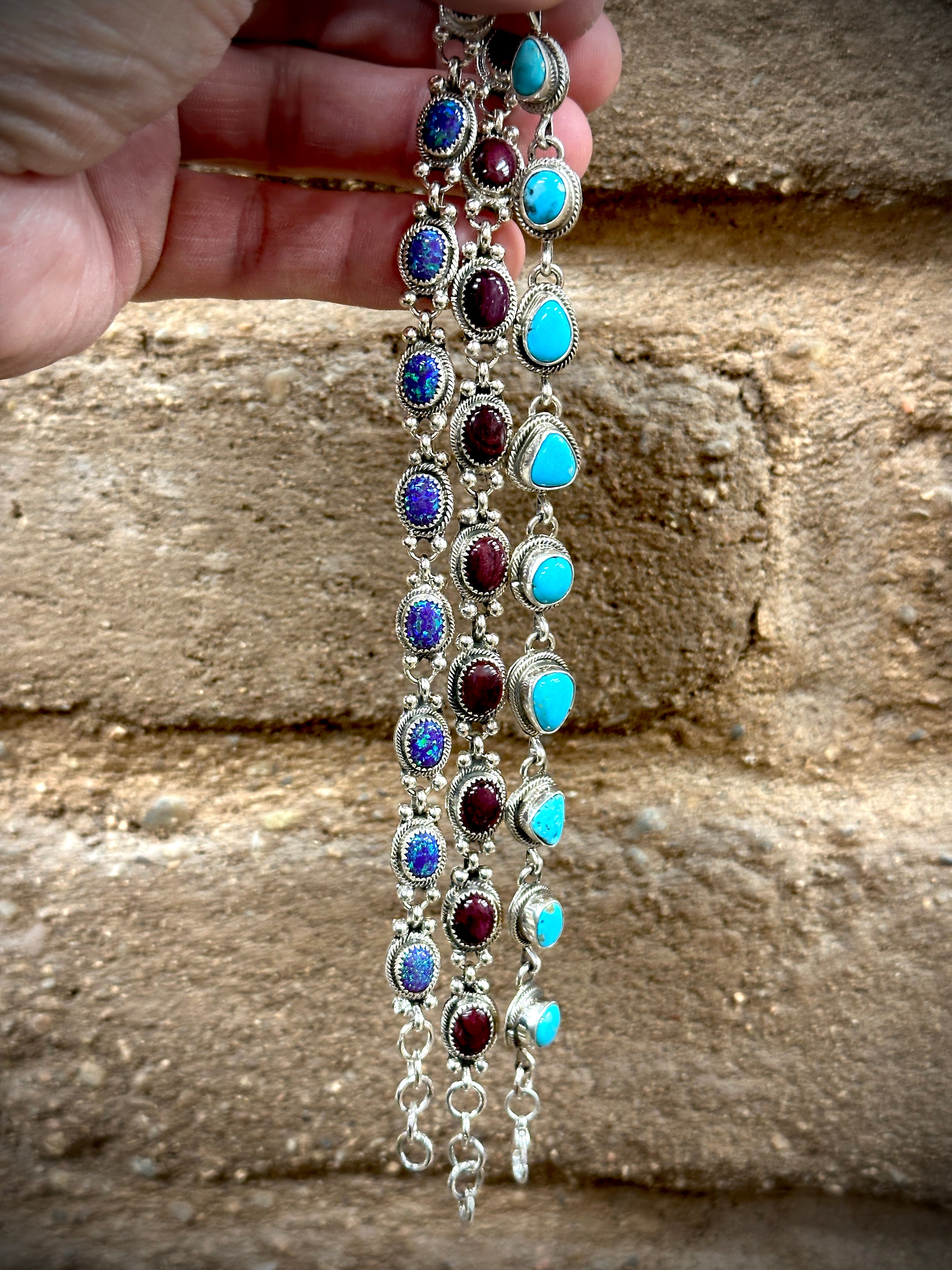 Keep On Rockin' Link Bracelets