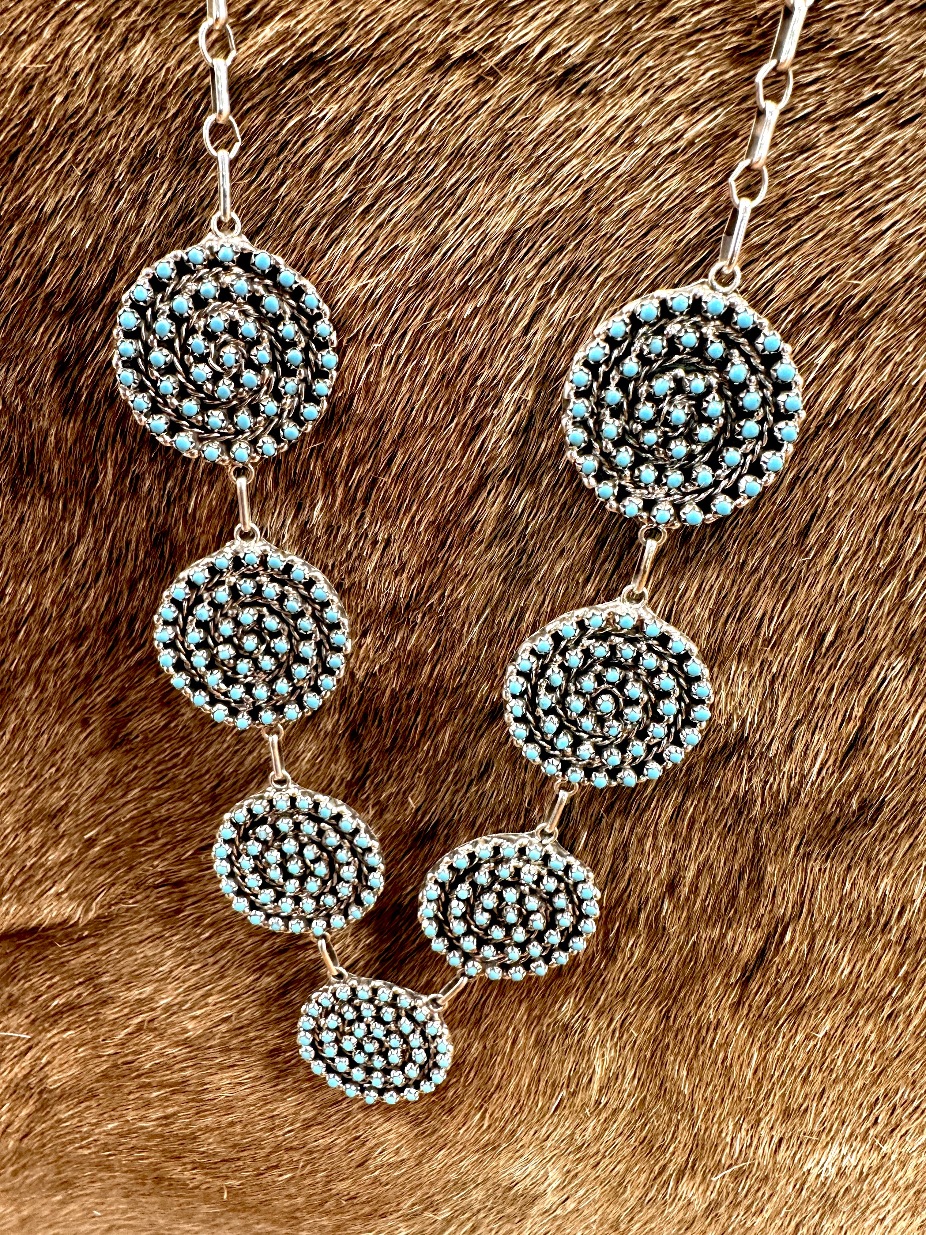 Sign O' The Times Zuni Necklace