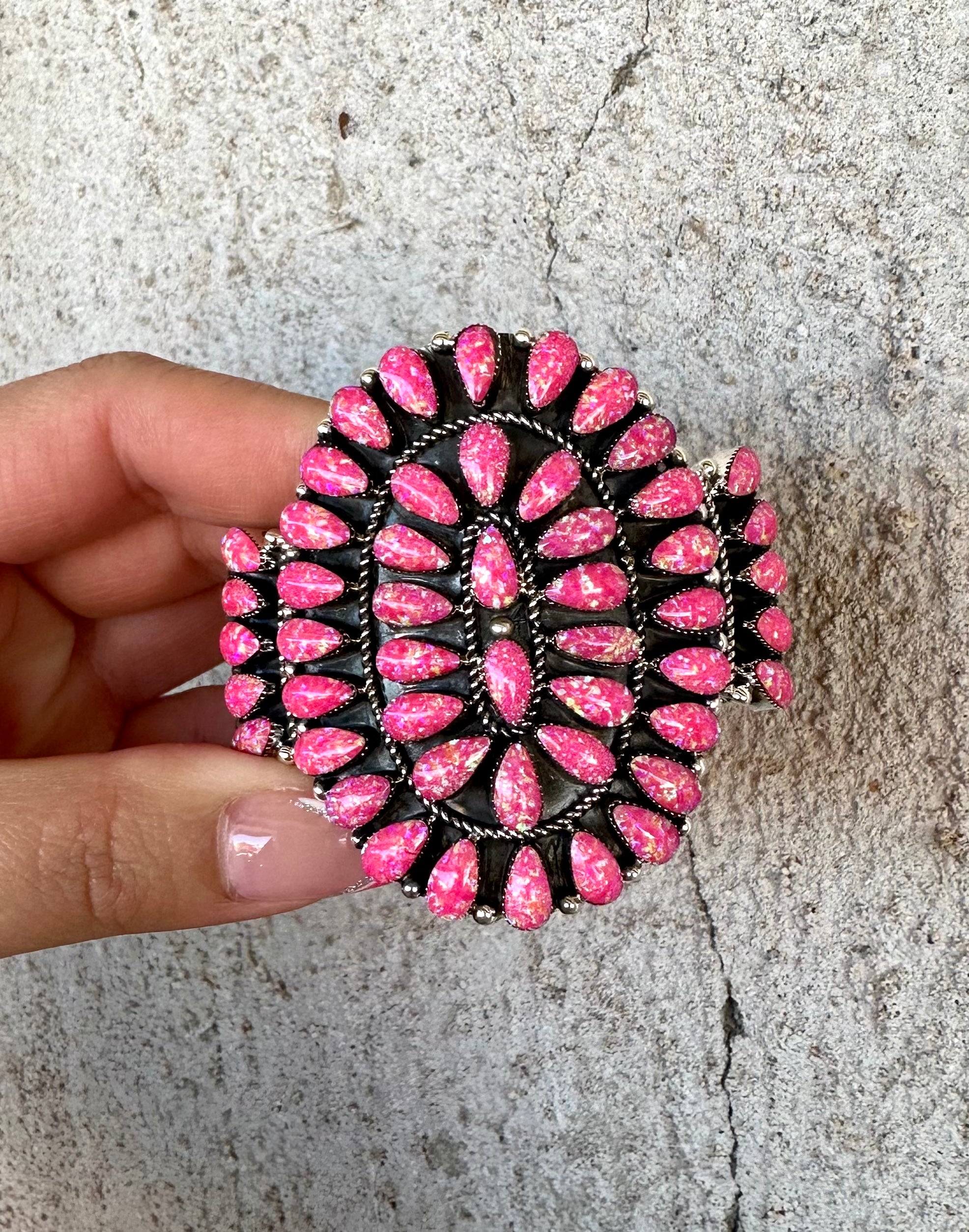 Classic Cluster With A Barbie Twist