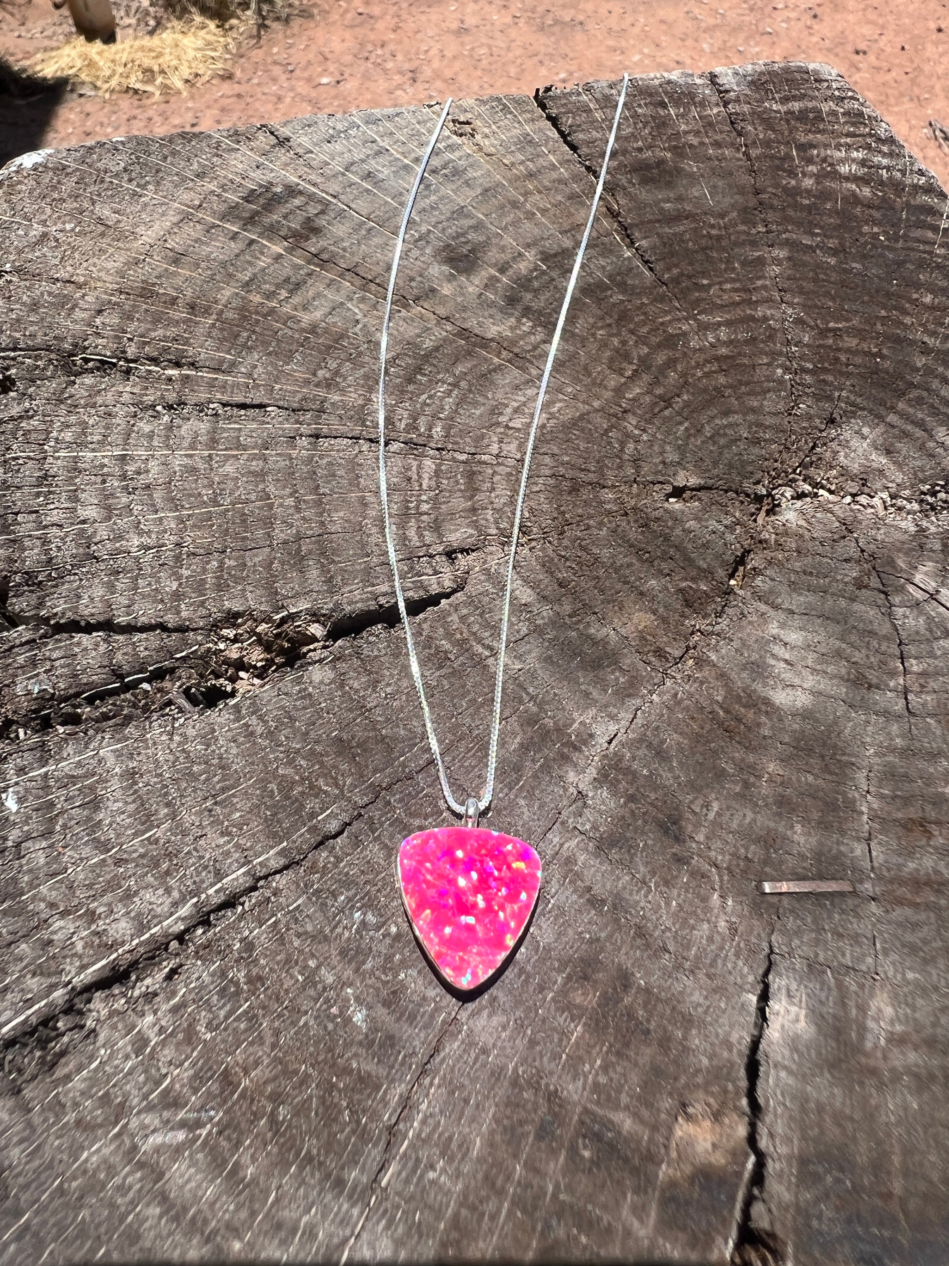 Triangle Barbie Doll Pendant