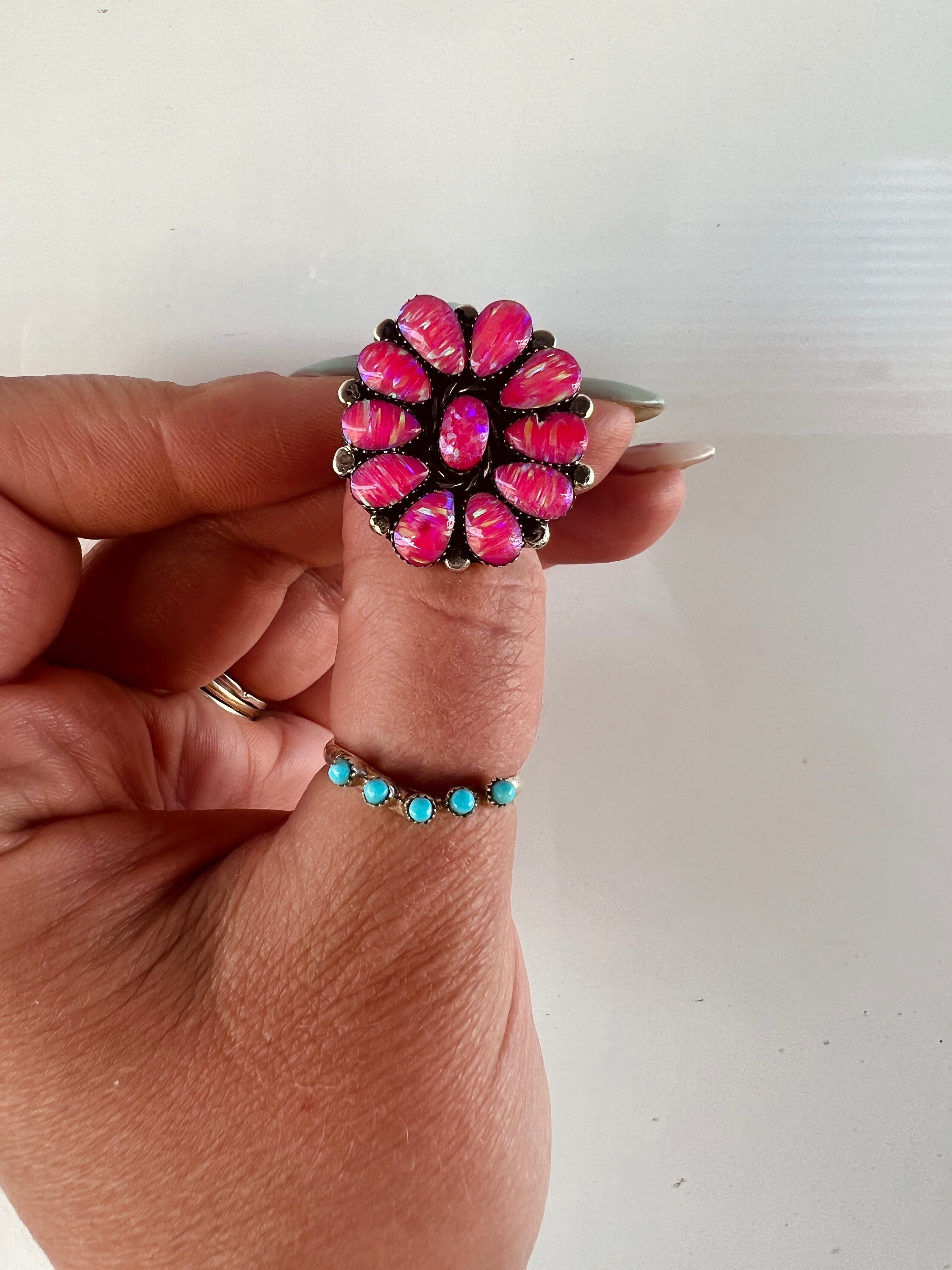 Barbie Party Cluster Ring