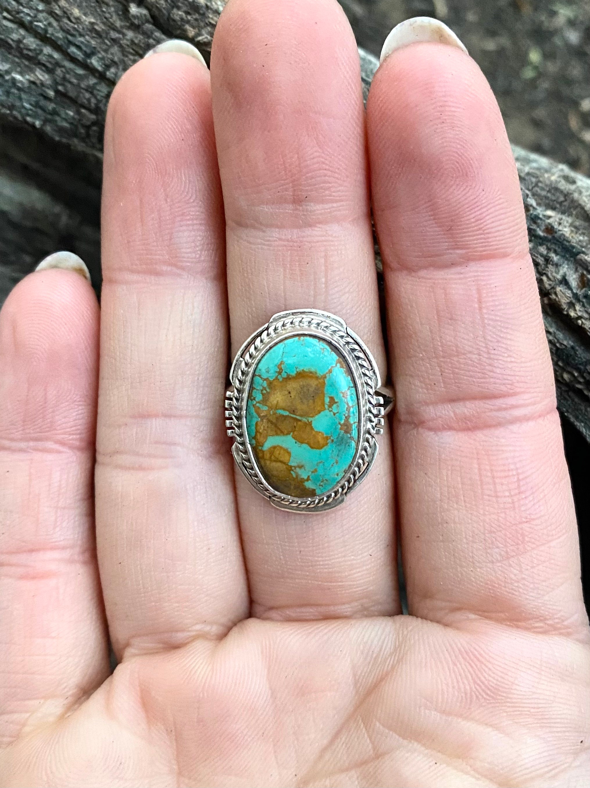 My World Nevada Turquoise Ring From The Rogers Collection