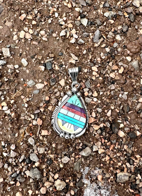 Vintage Zuni Pendant from the Rodgers Collection