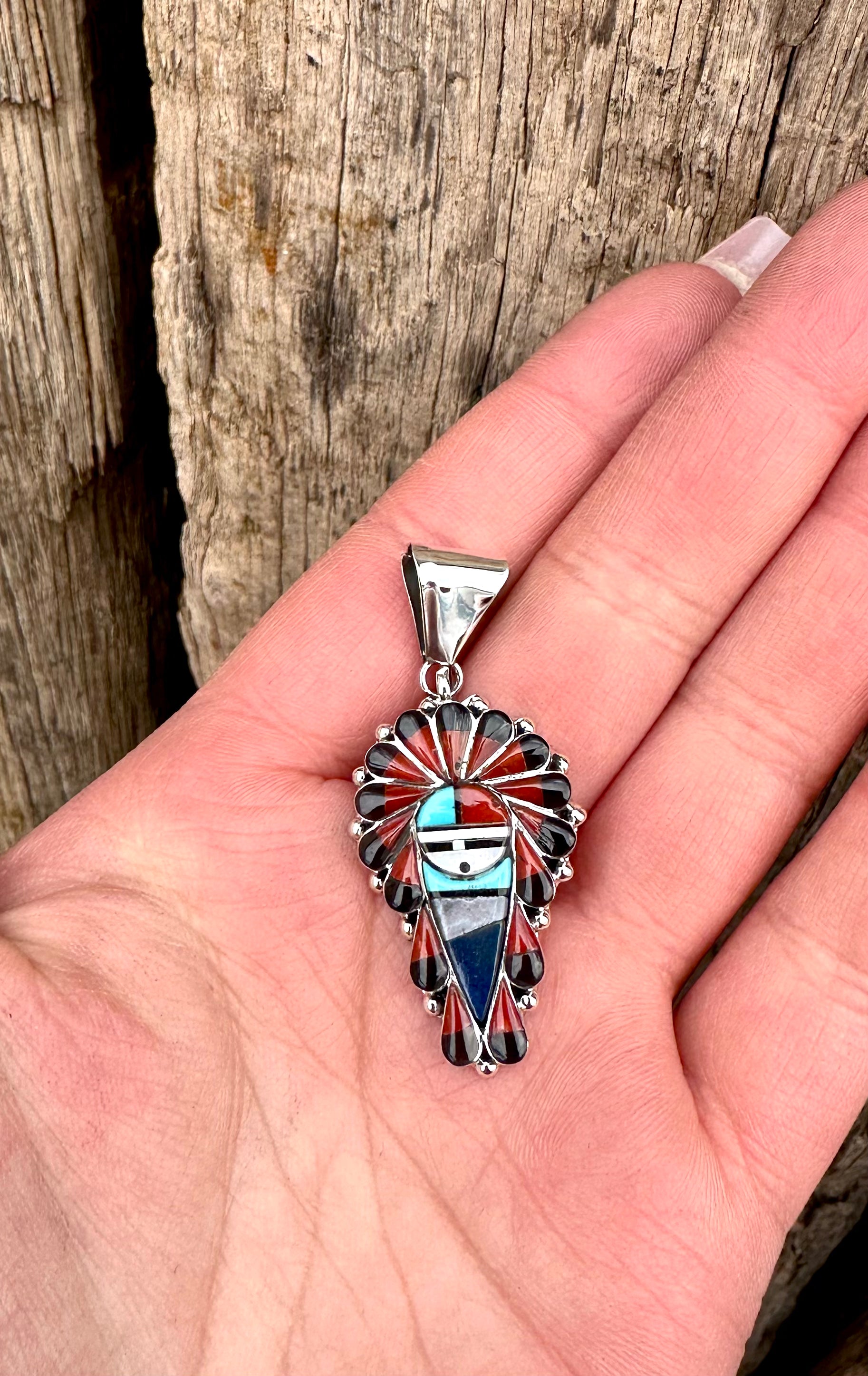 Zuni Sun Face from the Rodger Collection