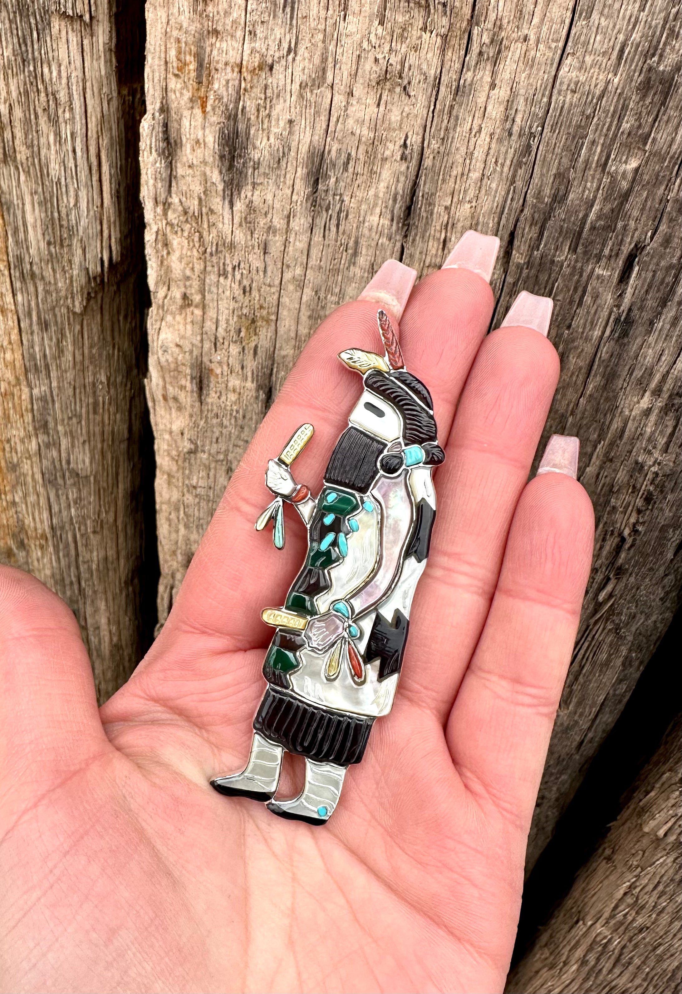Zuni Corn Maiden Katchina from the Rodgers Collection