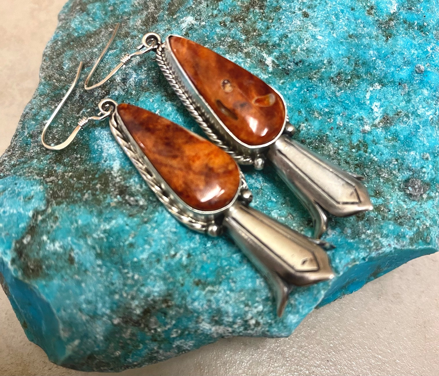 MULTICOLOR SQUASH WITH EARRING SET FROM THE RODEGRS COLLECTION