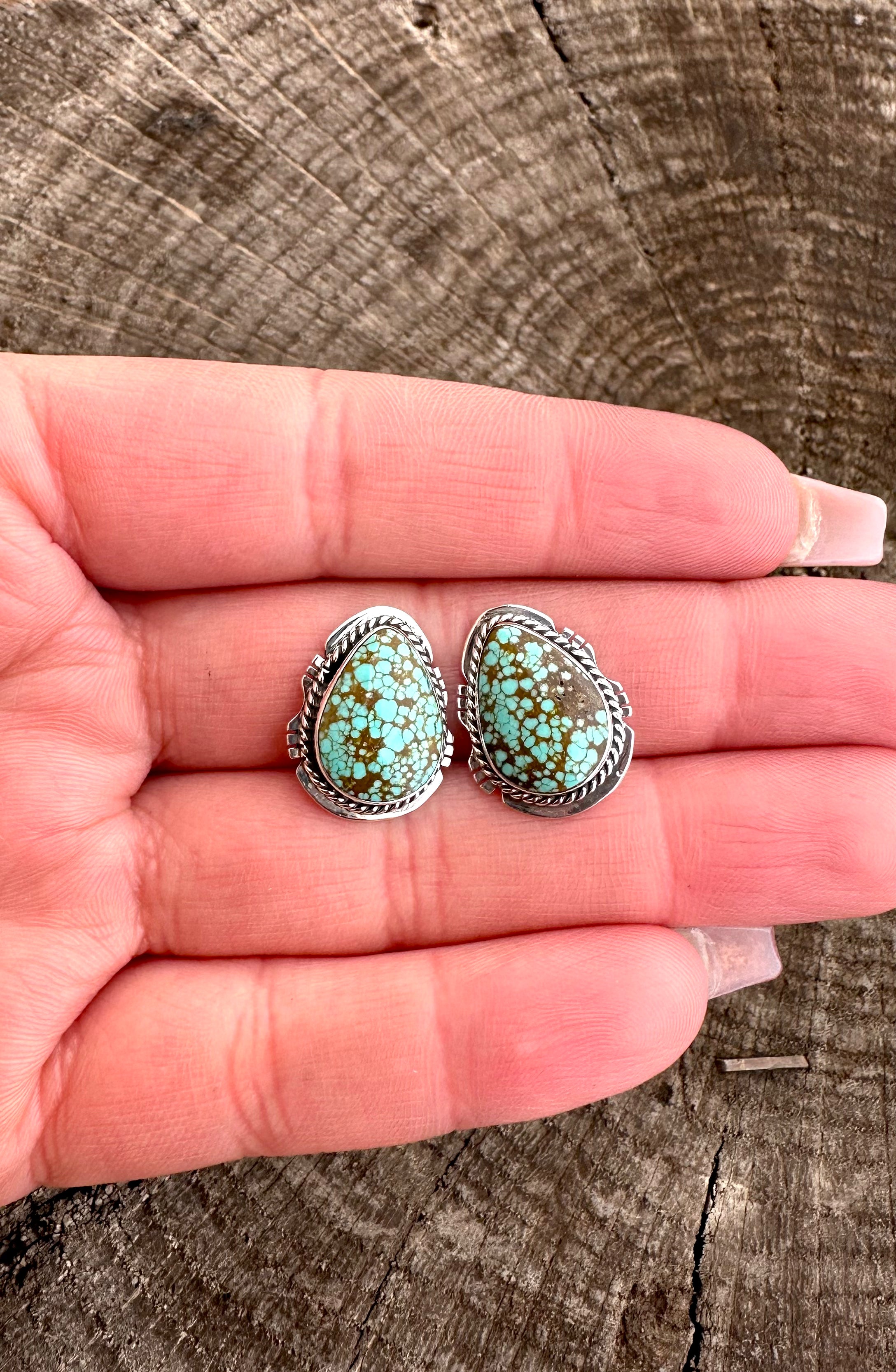 Teardrop Royston Earring from the Rodgers Collection