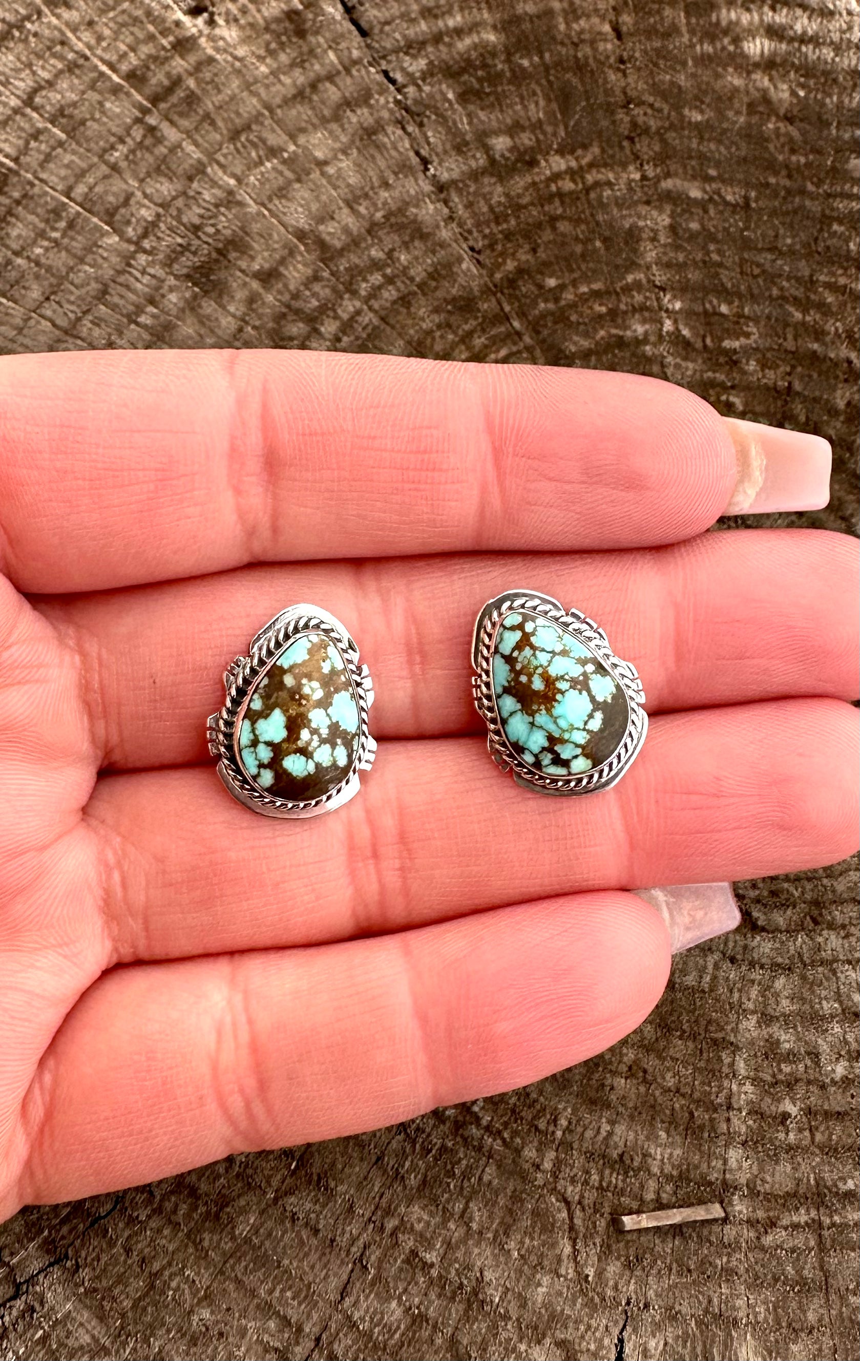 Teardrop Royston Earring from the Rodgers Collection