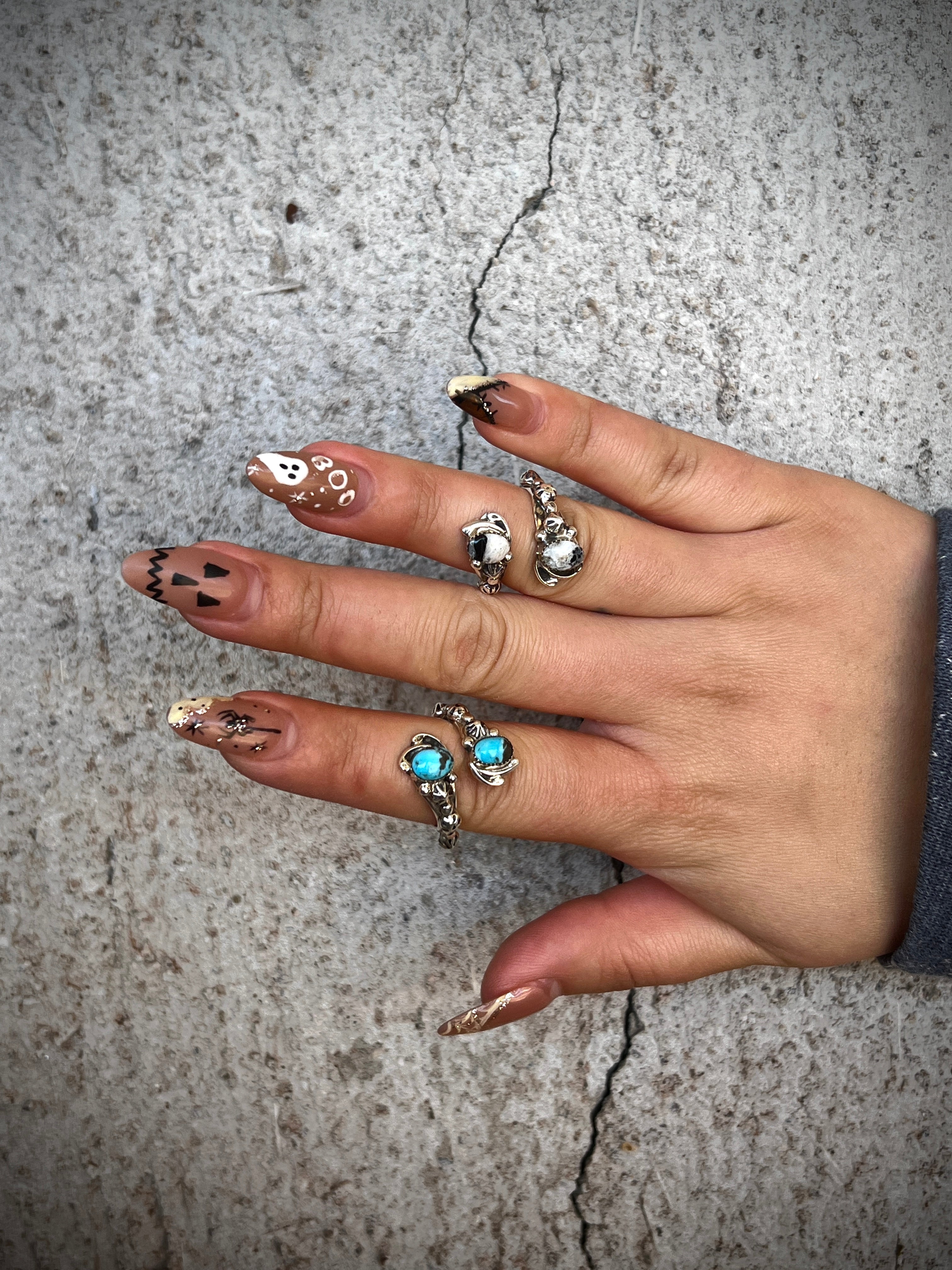Wrap Around Star Ring Navajo Artist David Lopez