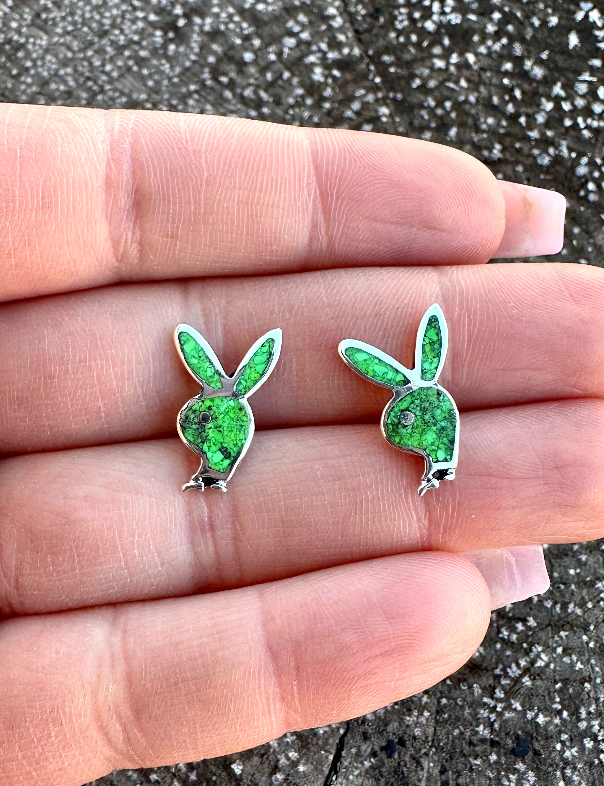 Hey Miss Buckle Bunny Earrings