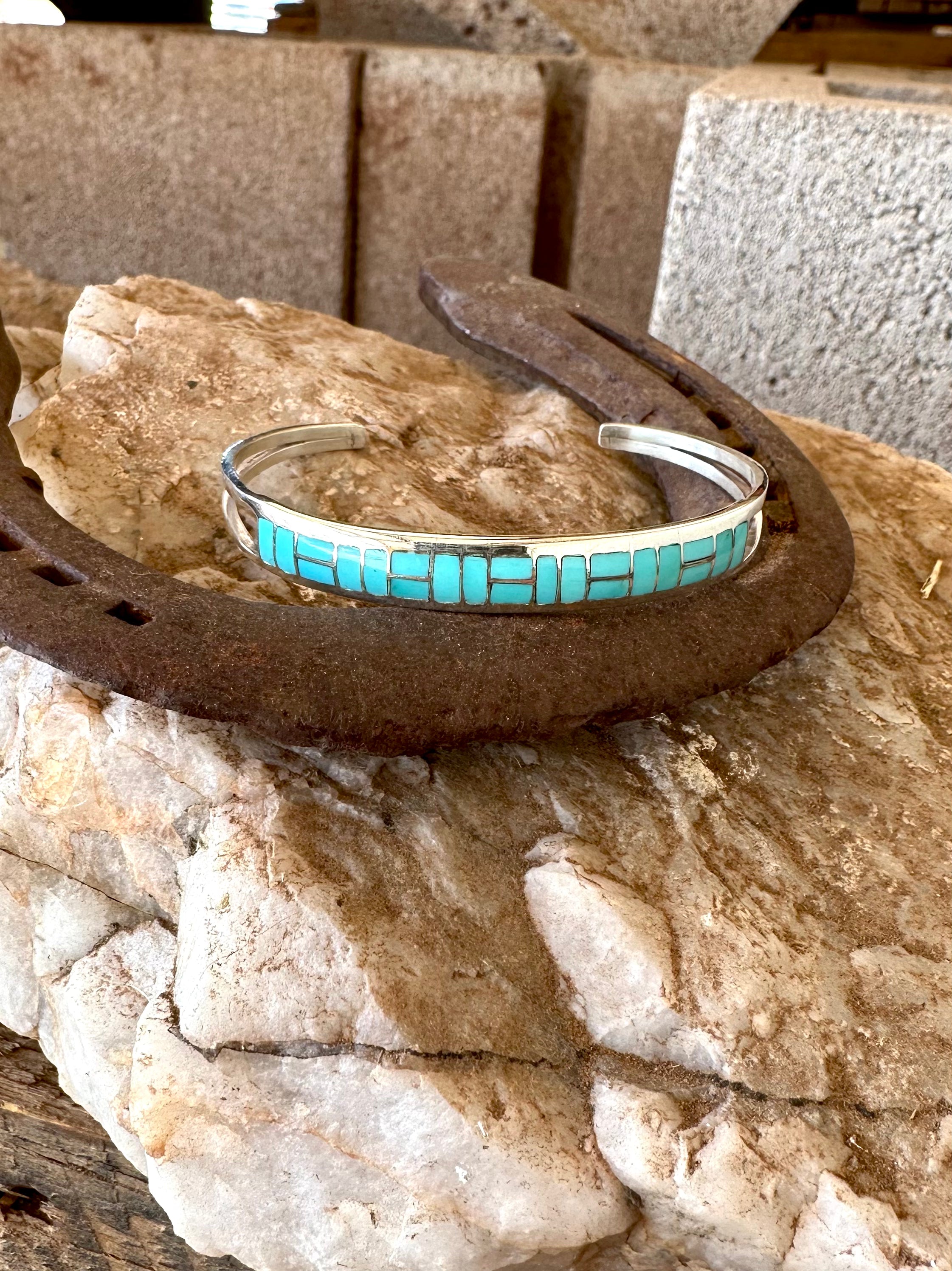 Stunning Contemporary Turquoise Cuff