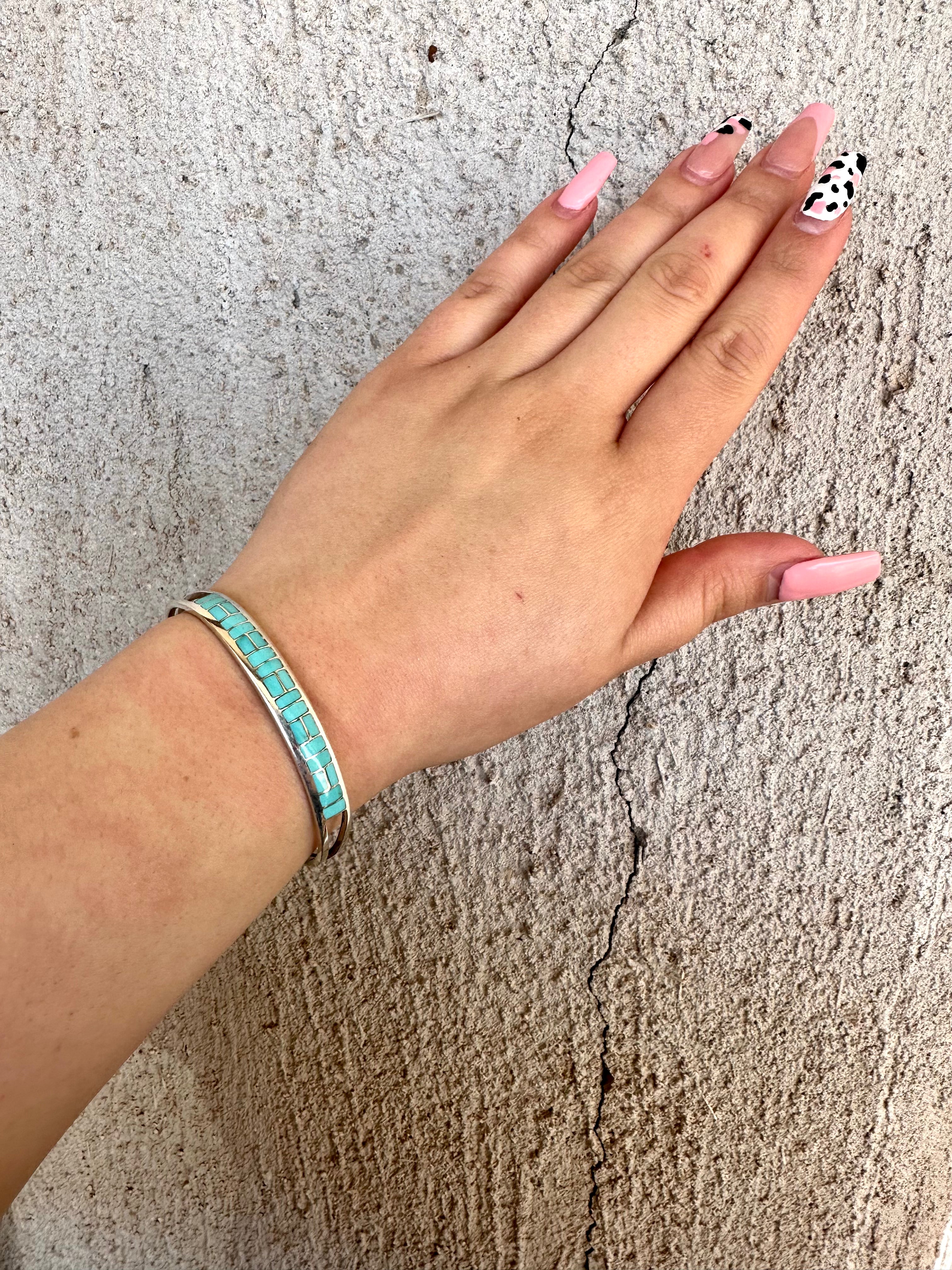 Stunning Contemporary Turquoise Cuff