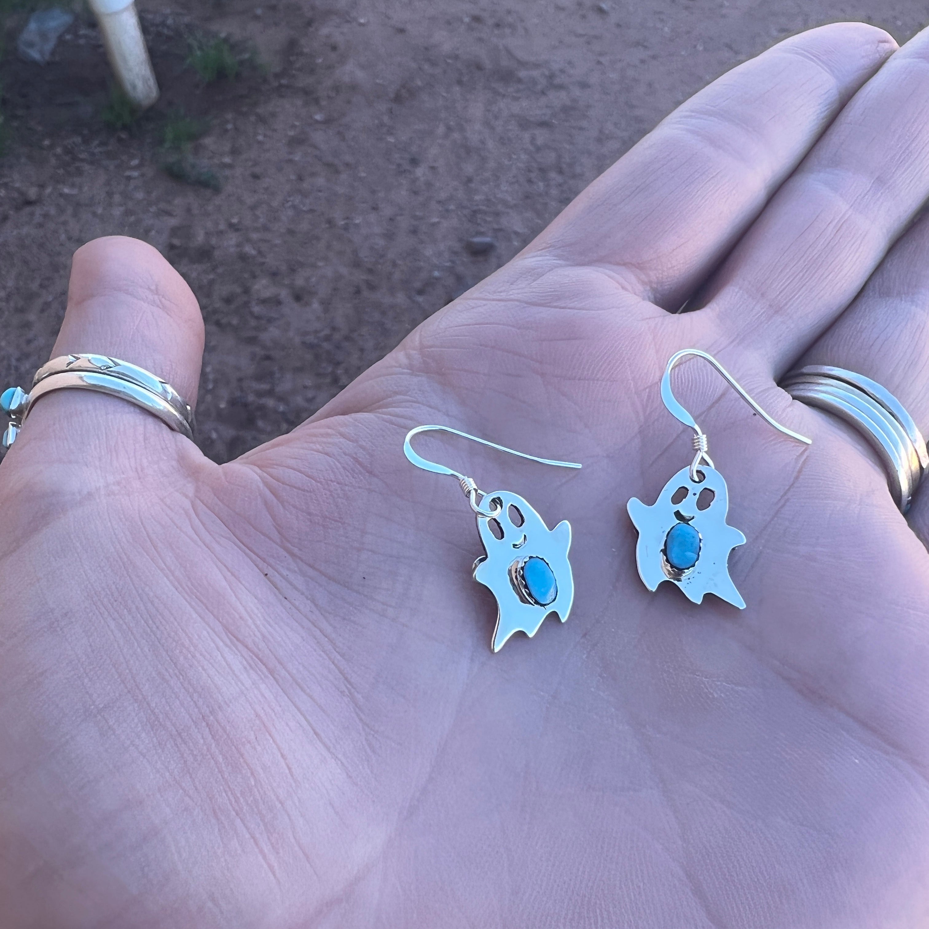 CUTEEE!!! Ghost Earrings