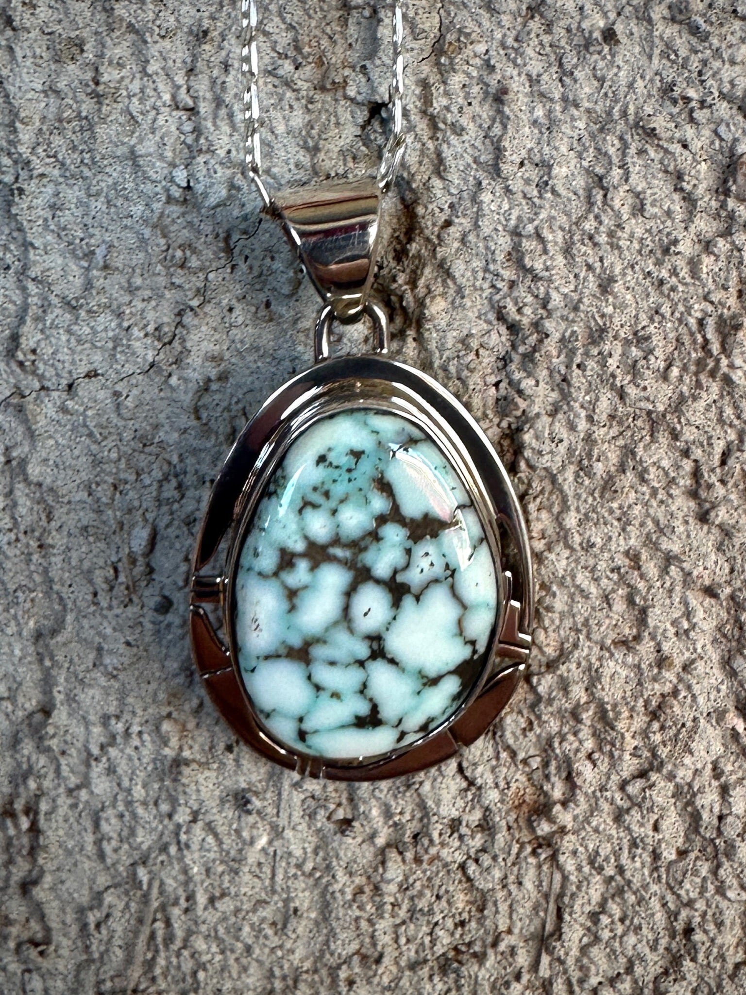 Traditional Cut Out Dry Creek Necklace from the Rodger Collection