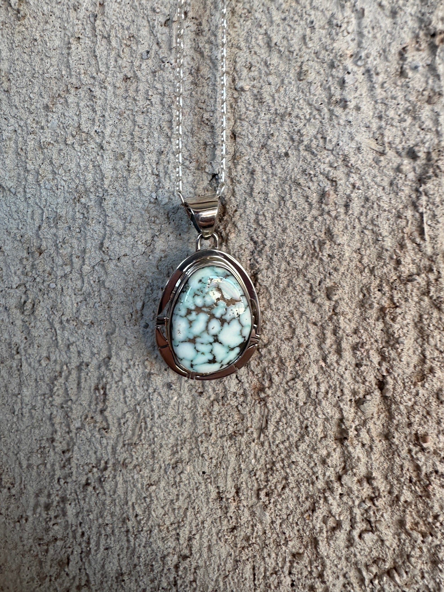 Traditional Cut Out Dry Creek Necklace from the Rodger Collection