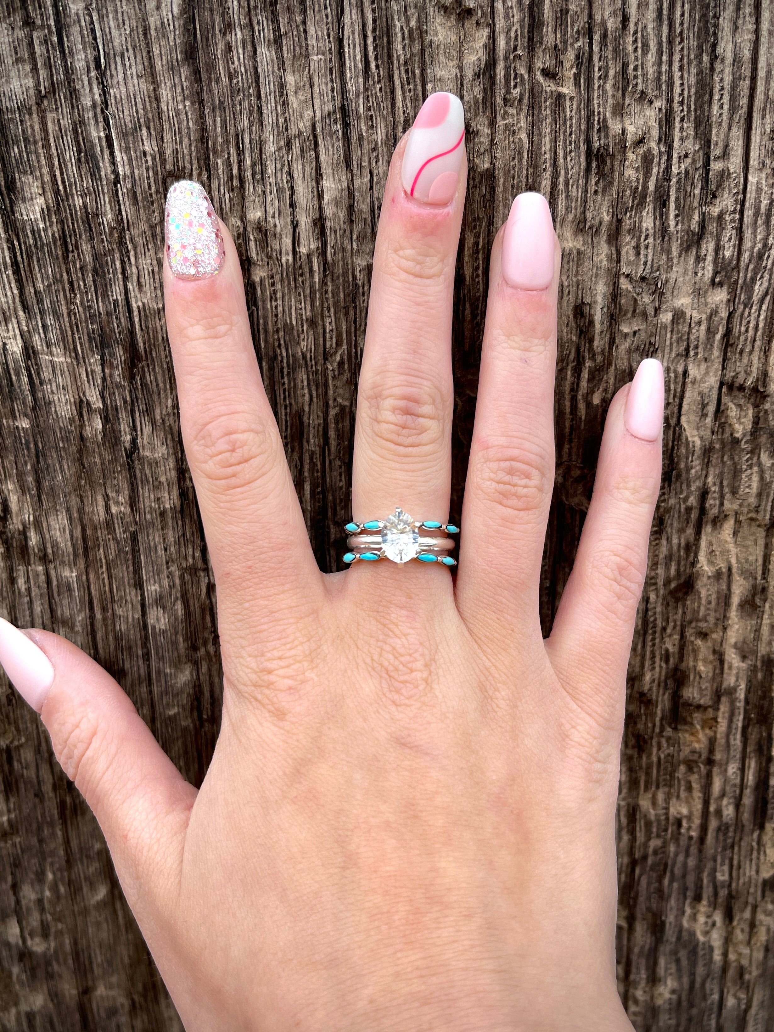 Chaco Original 5 Stone Thin Ring