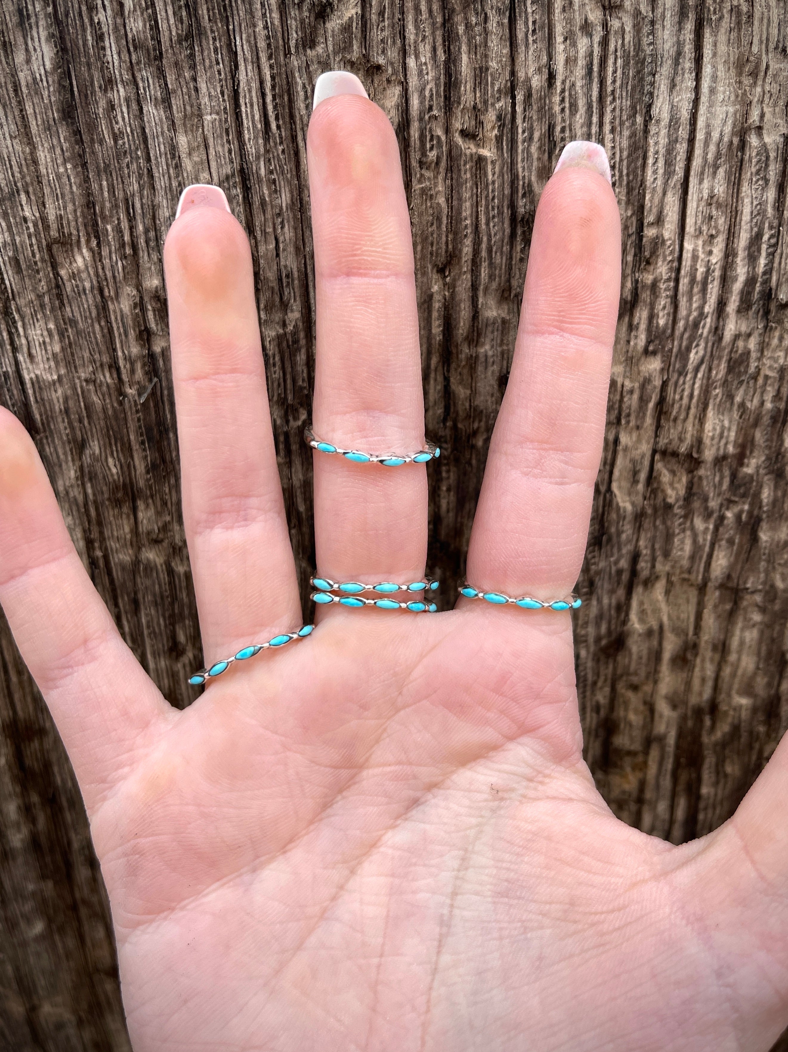 Chaco Original 5 Stone Thin Ring
