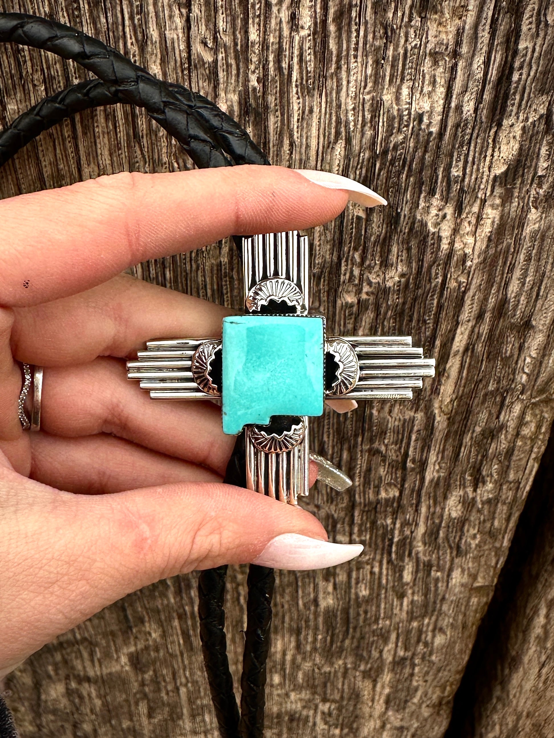 Emerson Delgarito Zia Symbol Bolo Tie