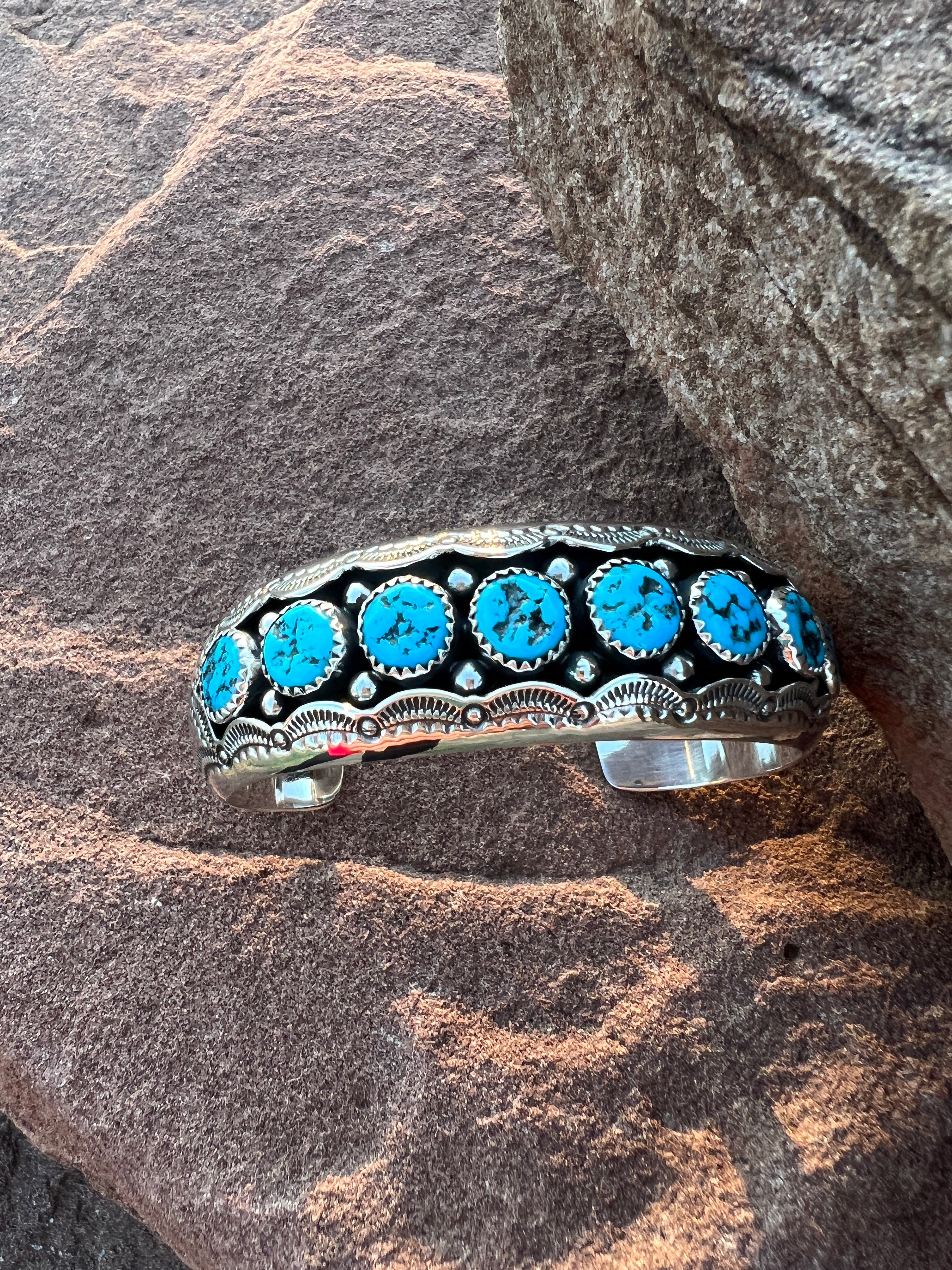 Sleeping Beauty Shadow Box Cuff from the Rodgers Estate