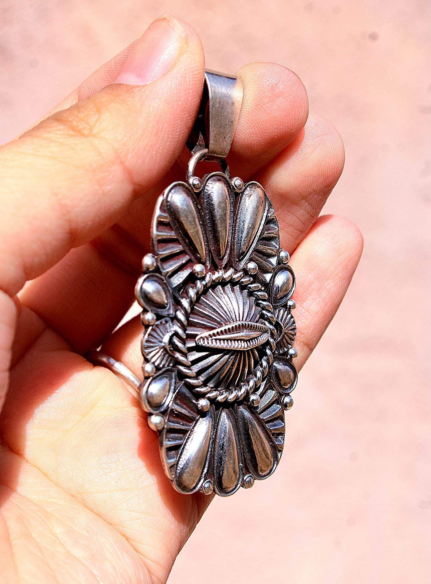 Dainty Silver Pendant