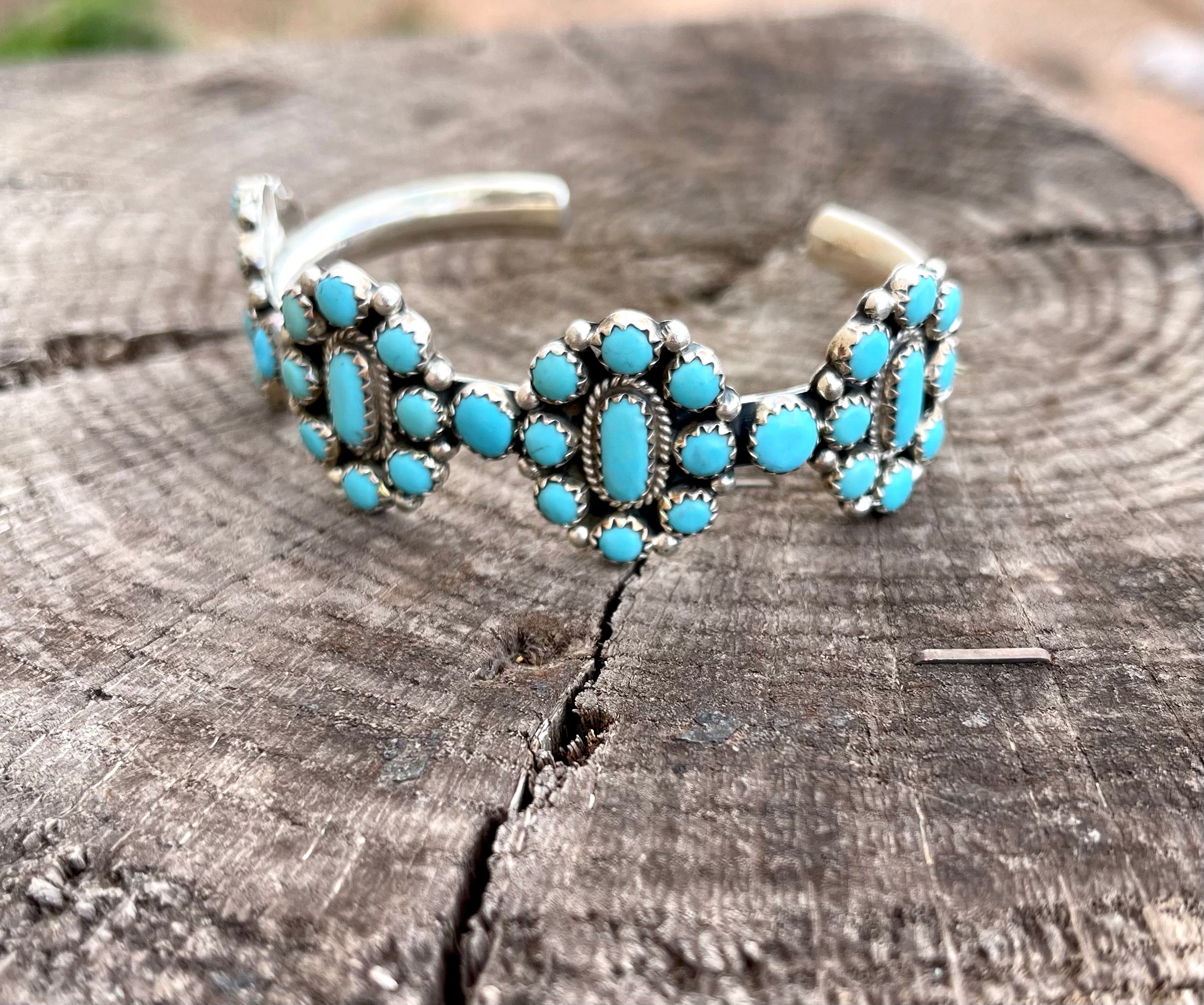 Zeta Begay Cluster Contemporary Cuff