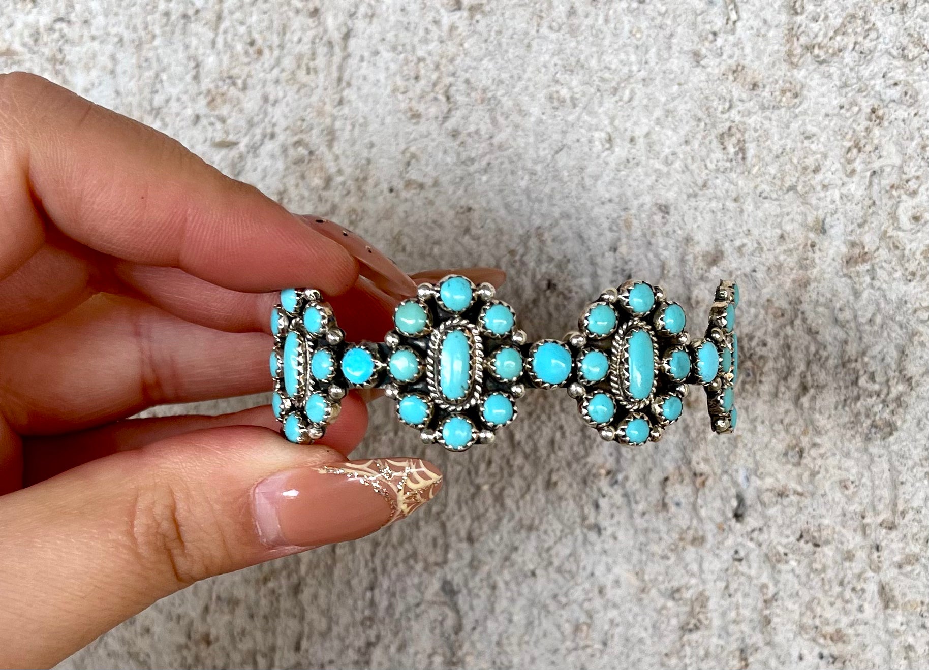 Zeta Begay Cluster Contemporary Cuff