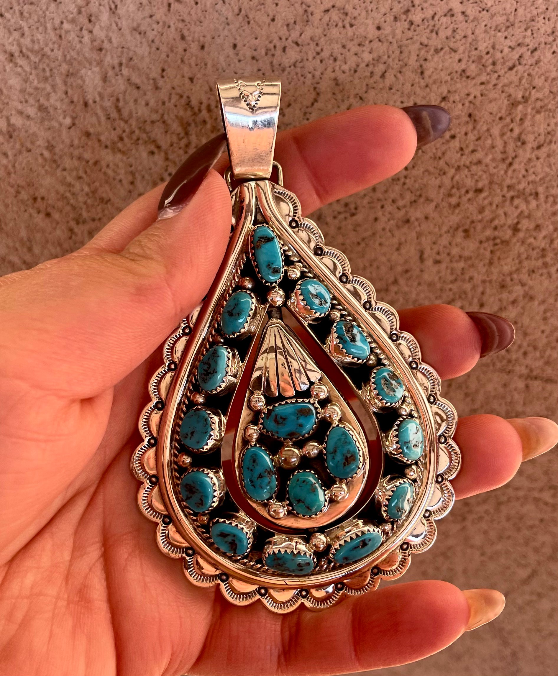 The Hidden Village Pendant from Rodgers Estate Collection