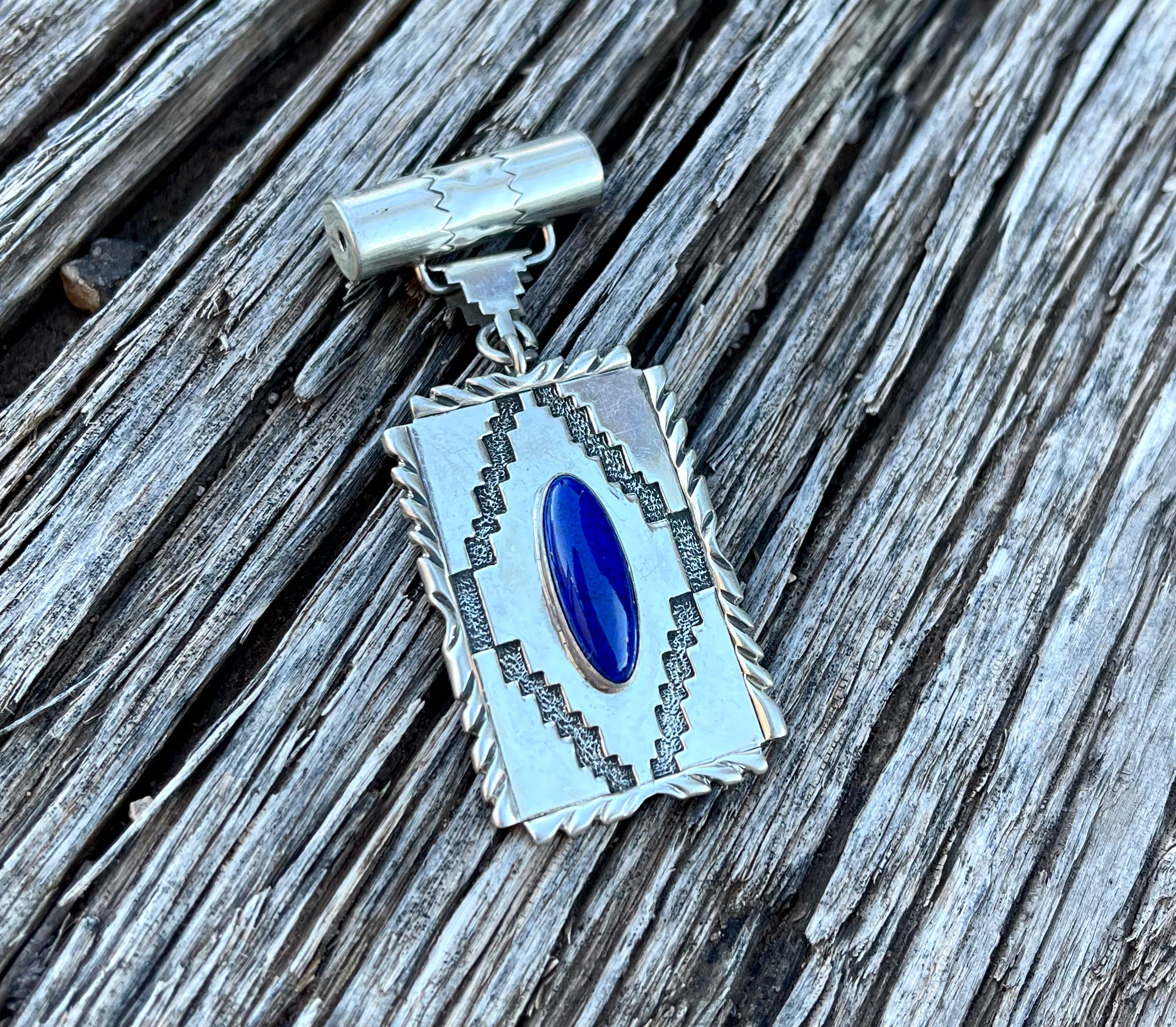 Lapis Window Pendent from Rodgers Estate Collection