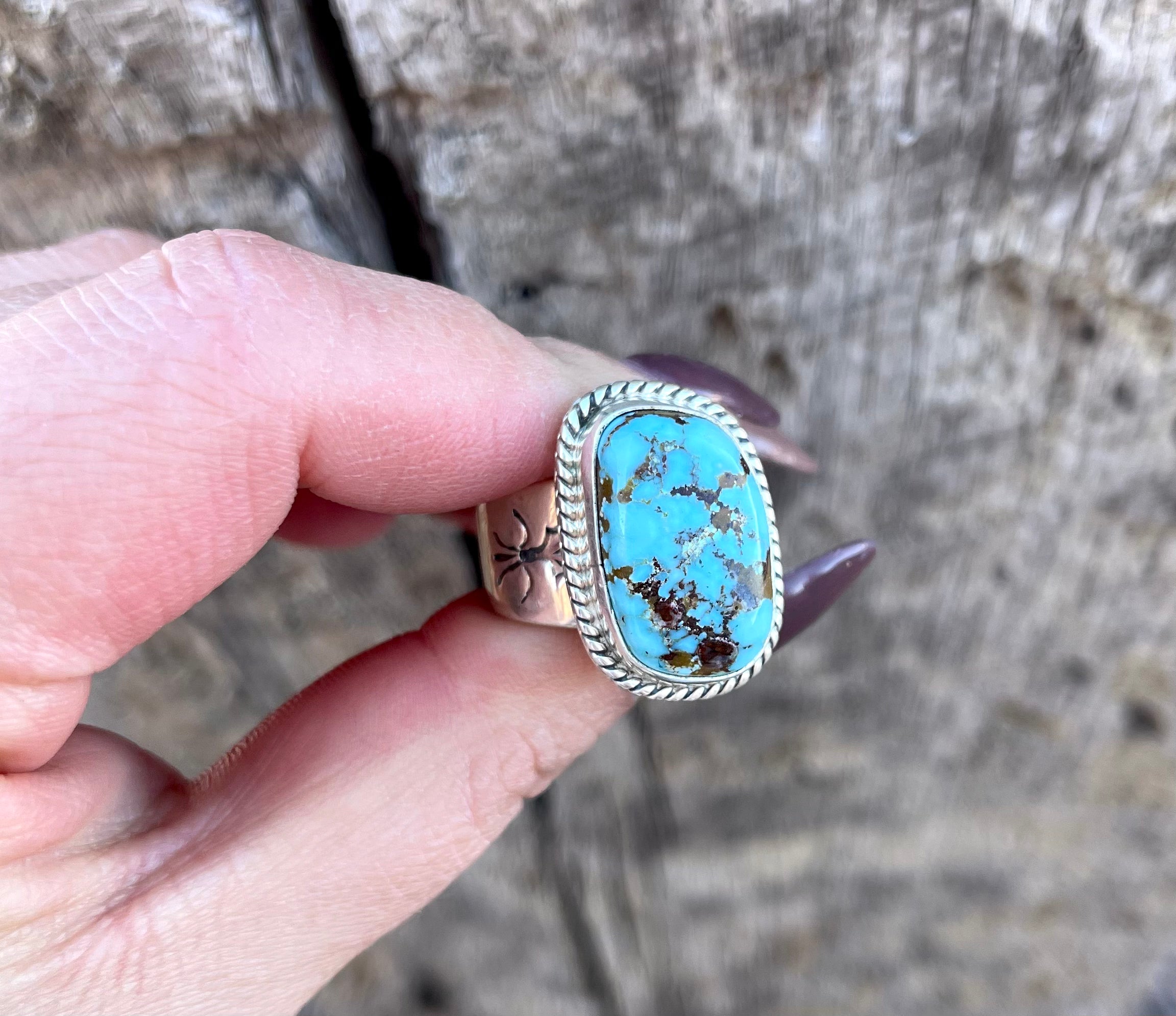 The Gemini Ring Dry Creek Stone from the Rodgers Estate Collection