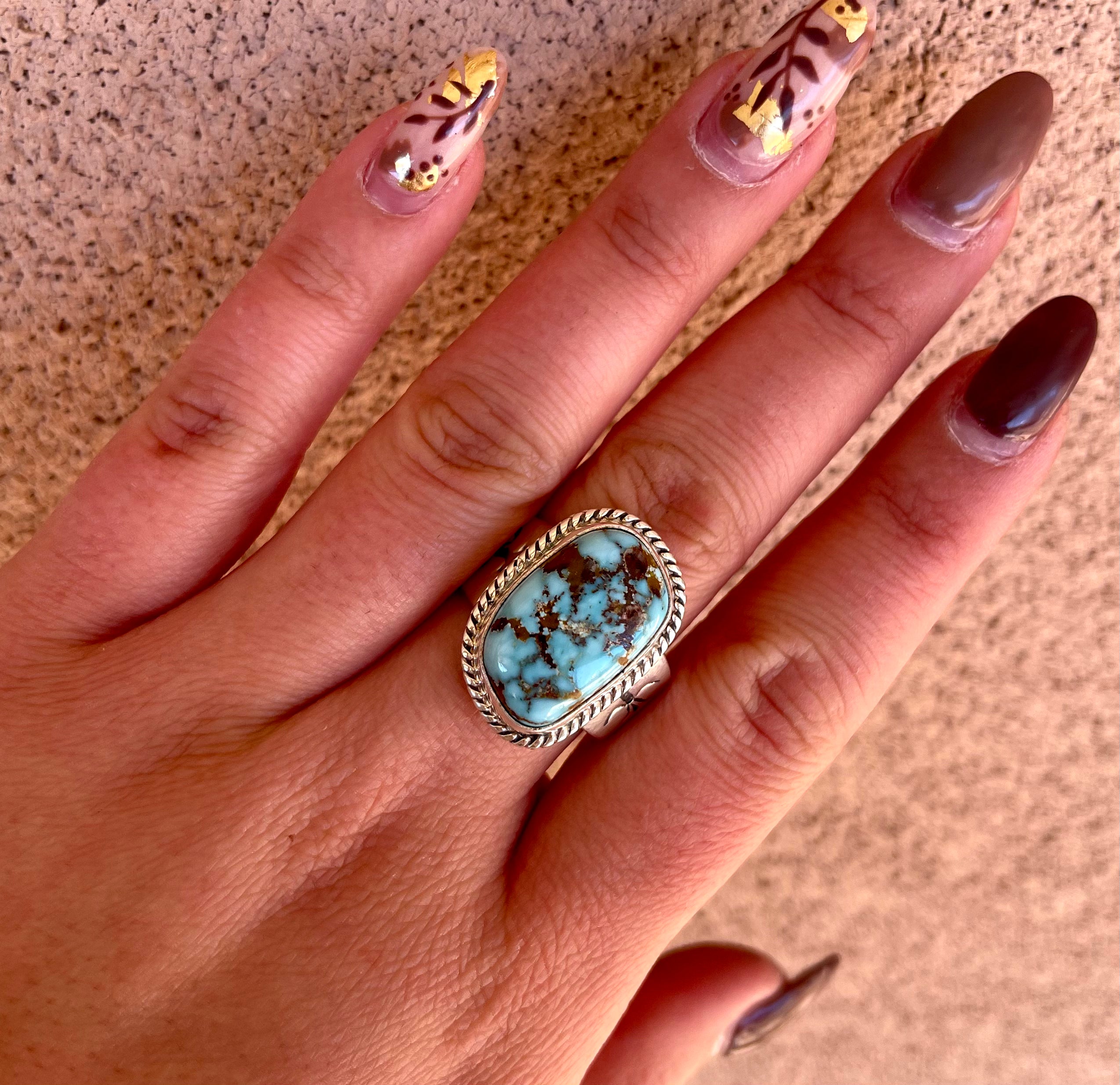 The Gemini Ring Dry Creek Stone from the Rodgers Estate Collection