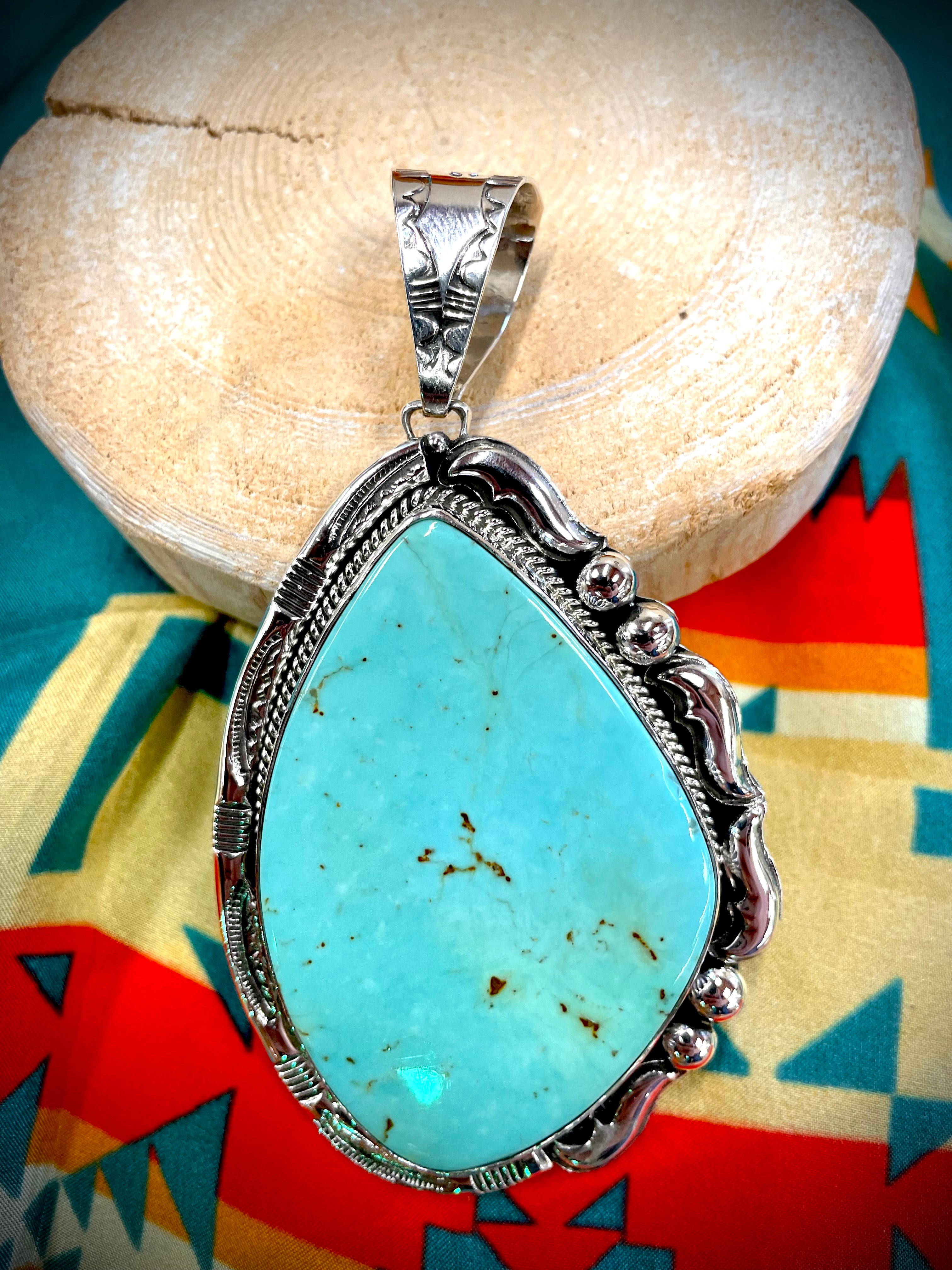 Blue Sky Turquoise Pendant