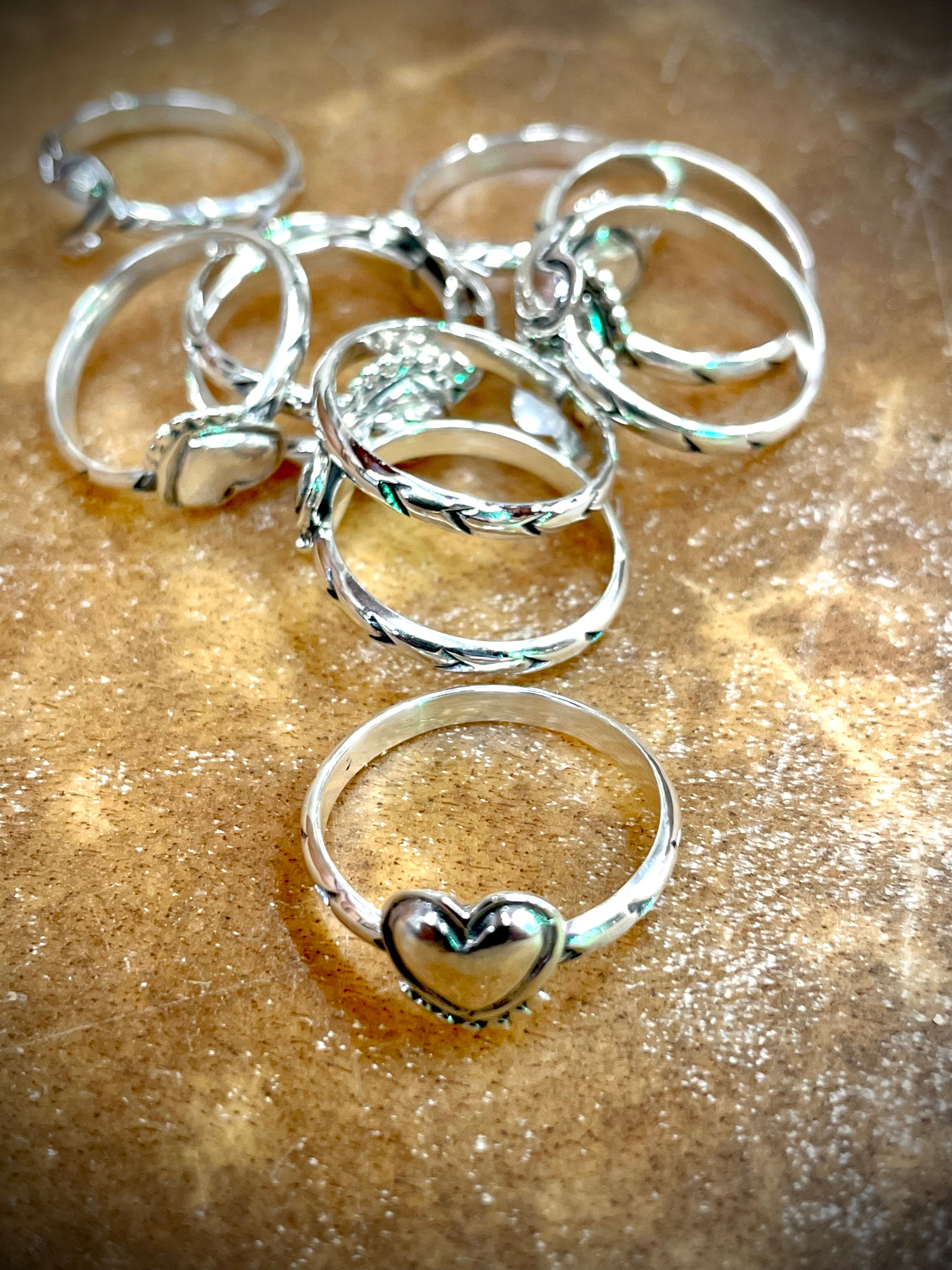 Heart Of The Desert Sterling Silver Ring