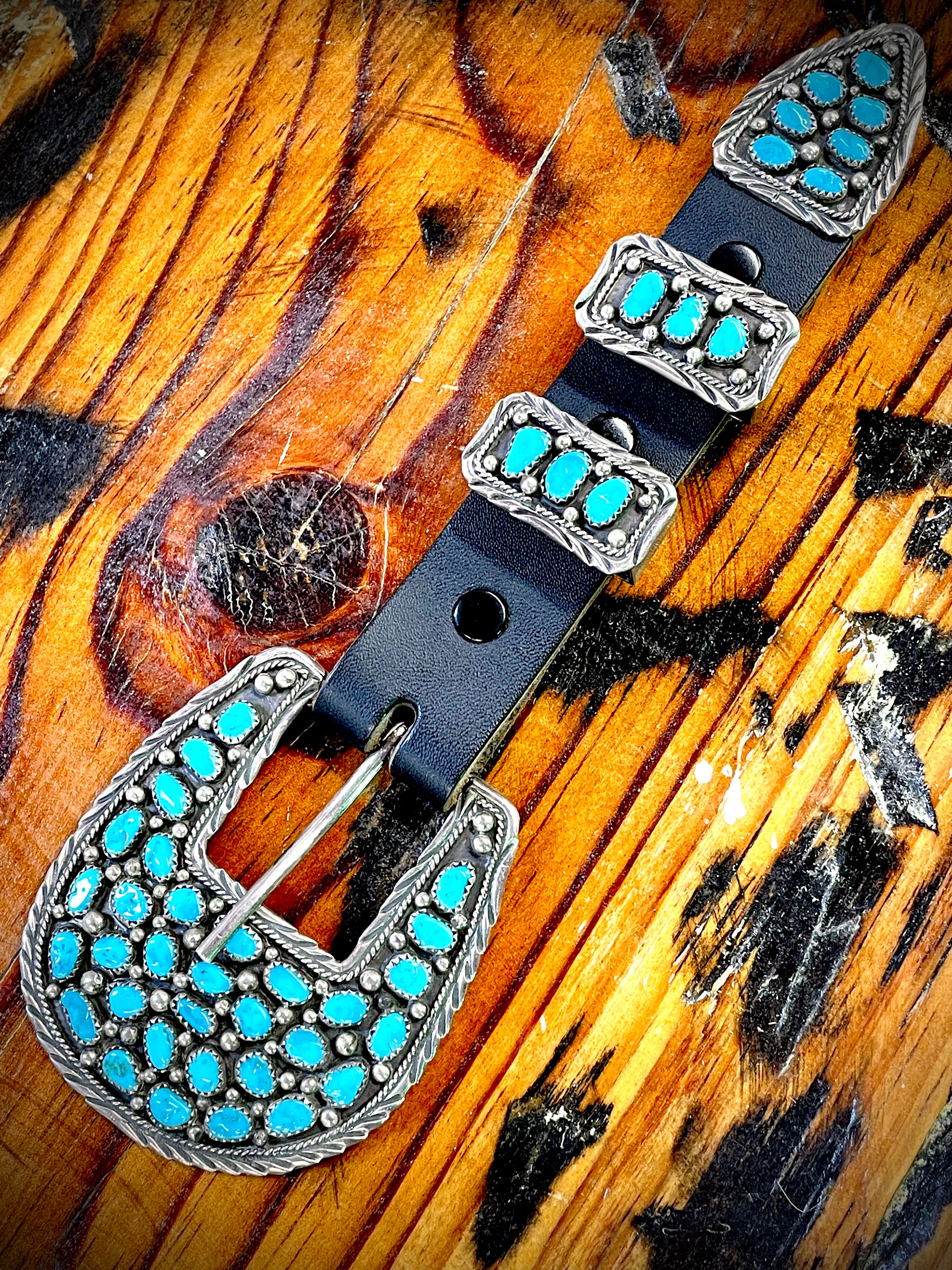 Turquoise Belt Buckle