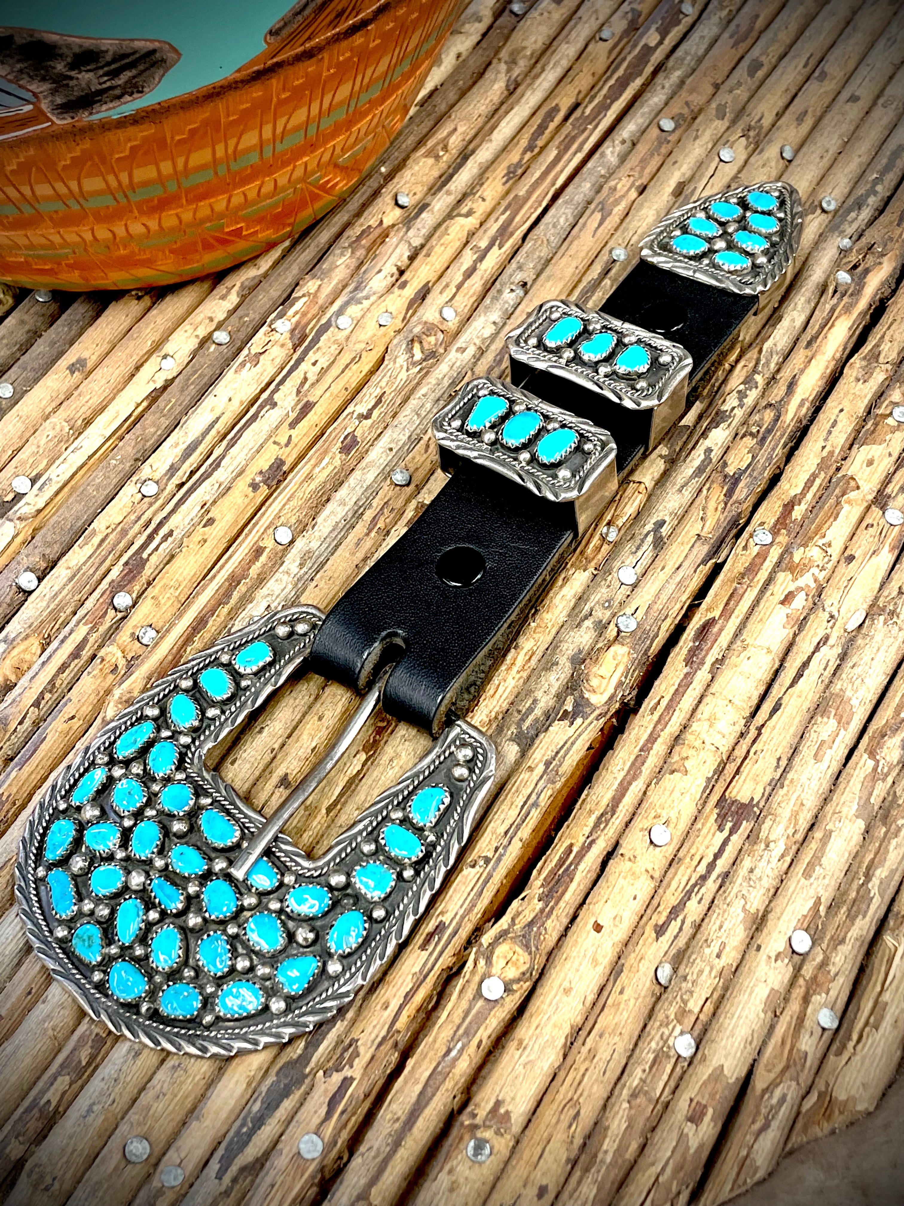 Turquoise Belt Buckle