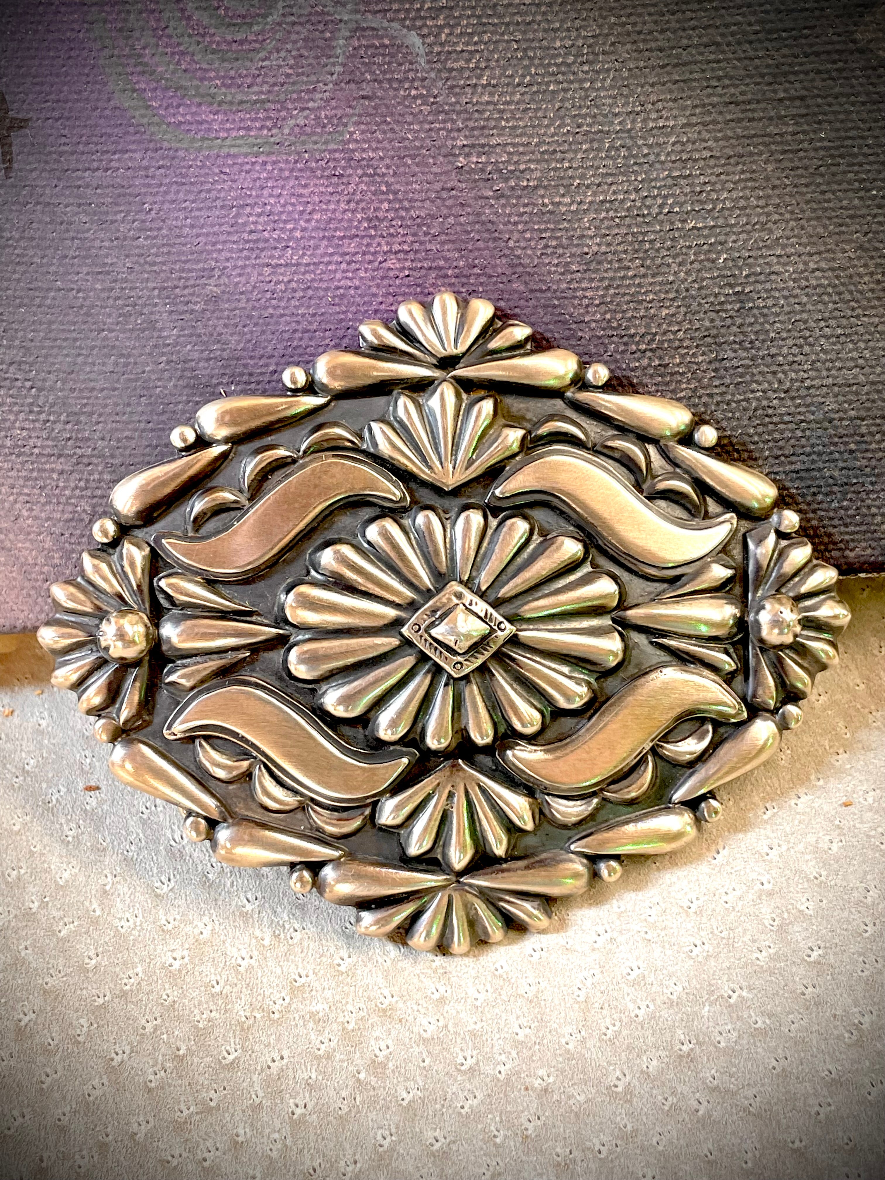 Sterling Silver Belt Buckle