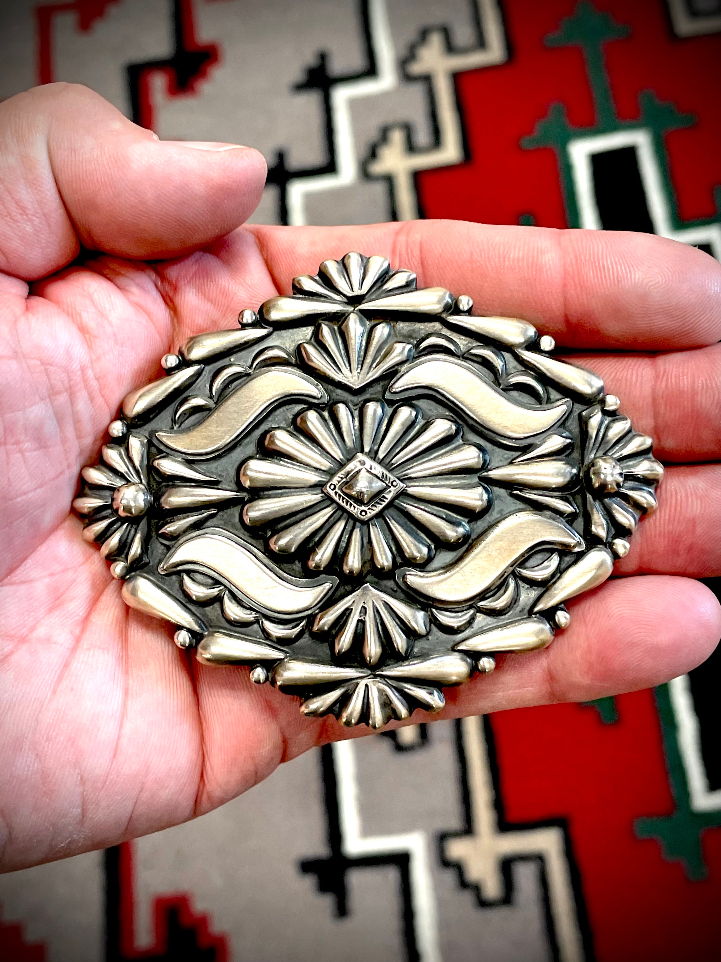 Sterling Silver Belt Buckle