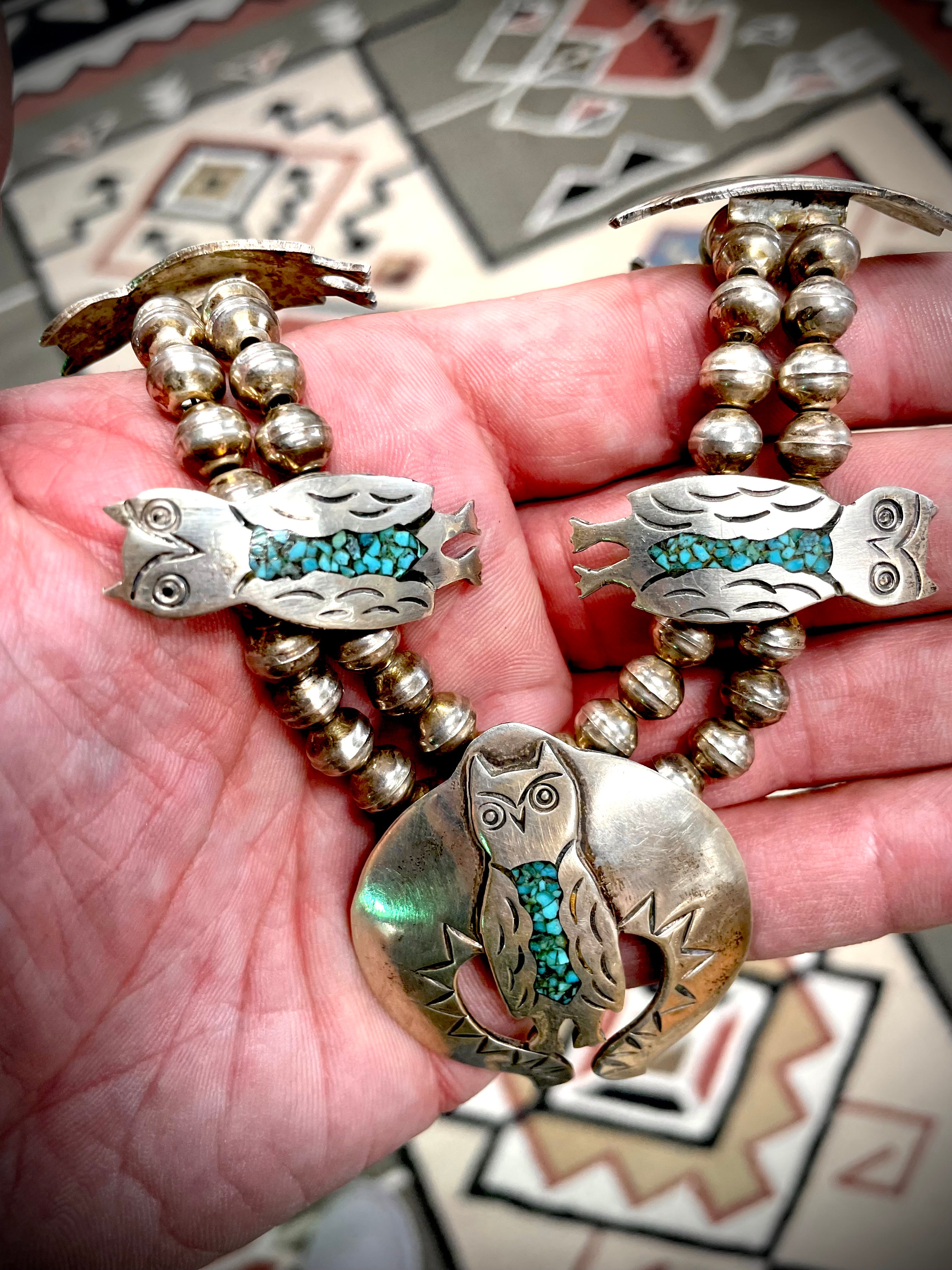 Chip Inlay Owl Squash