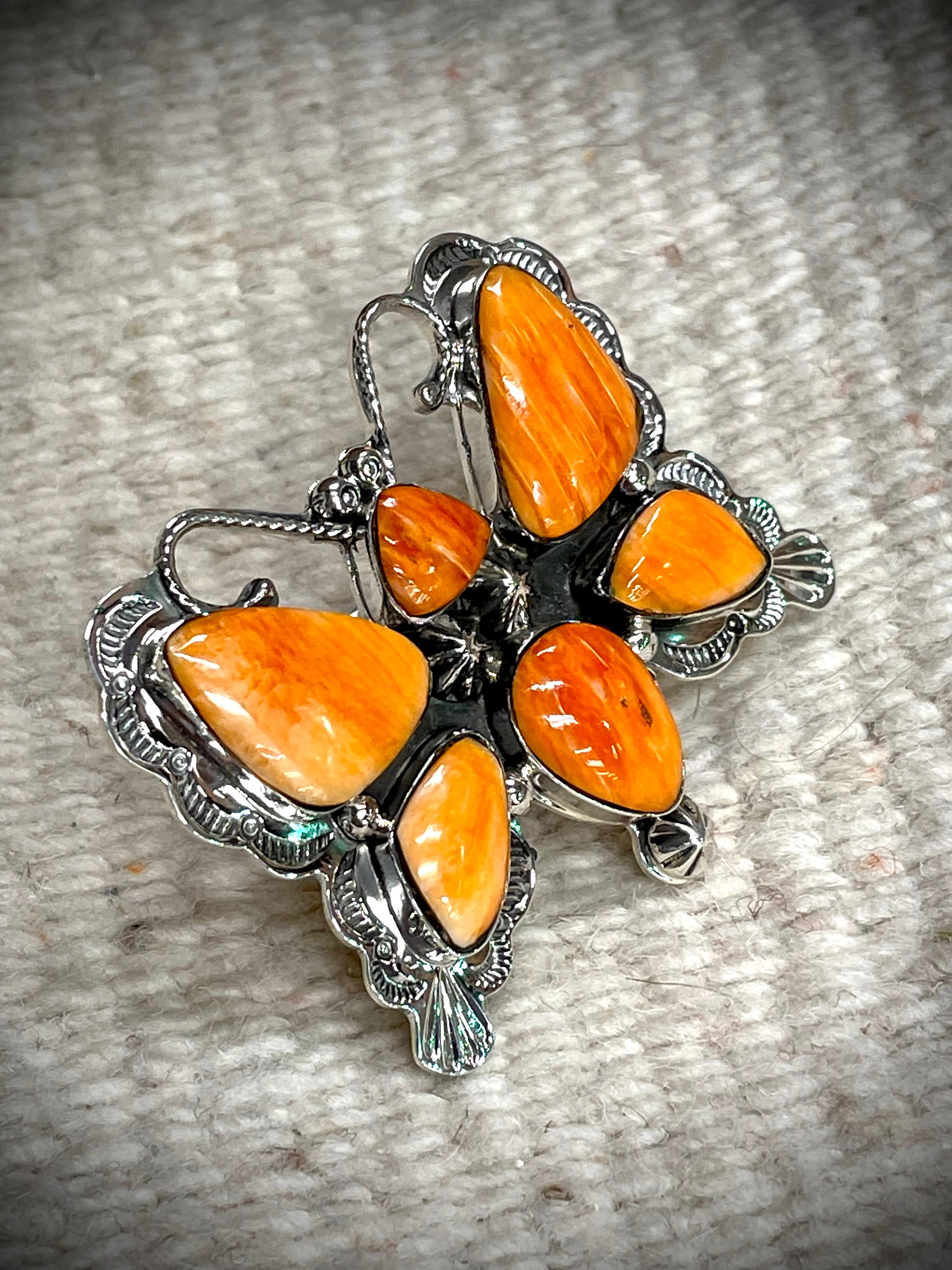 Emerson Delgarito Spiny Oyster Butterfly Ring