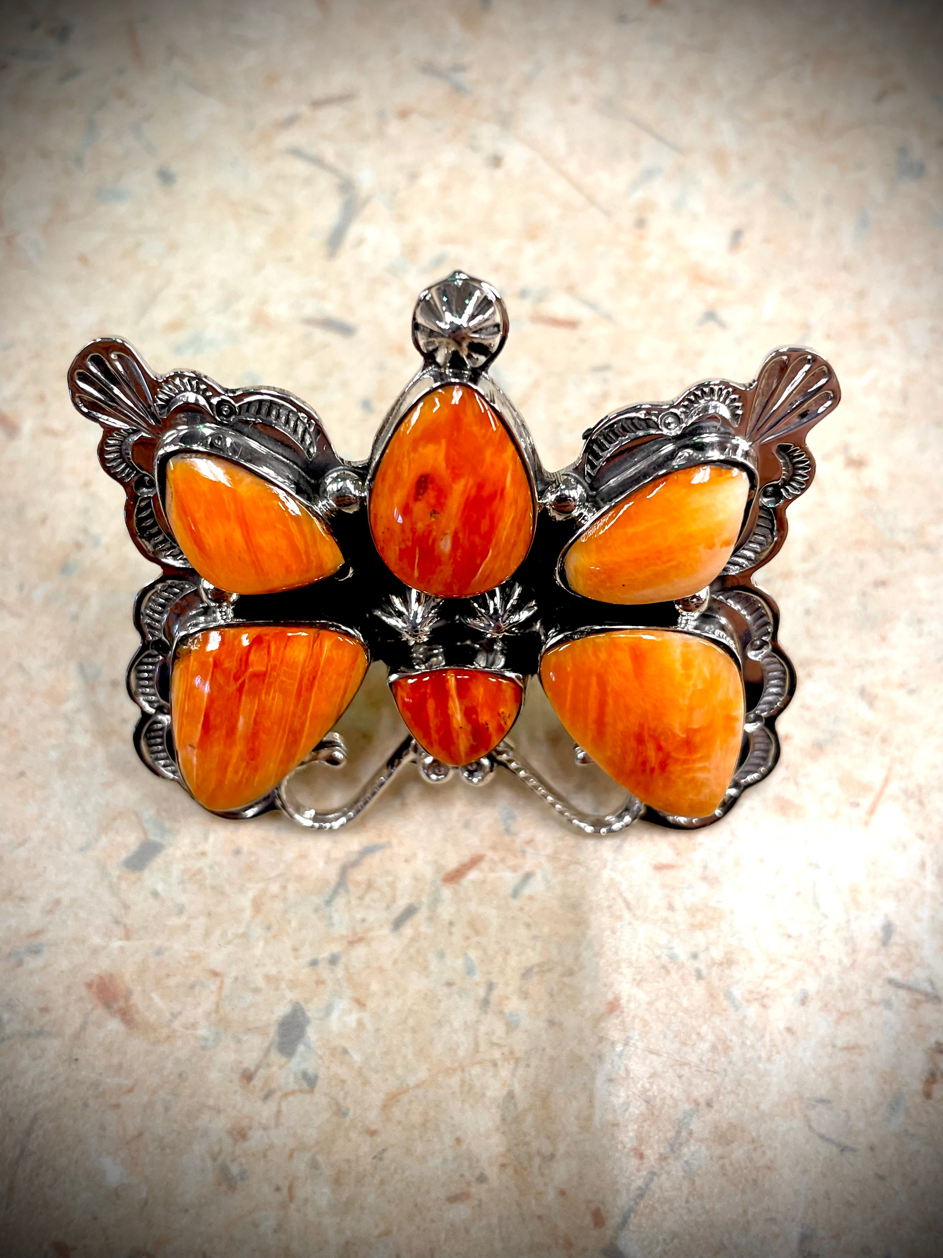 Emerson Delgarito Spiny Oyster Butterfly Ring