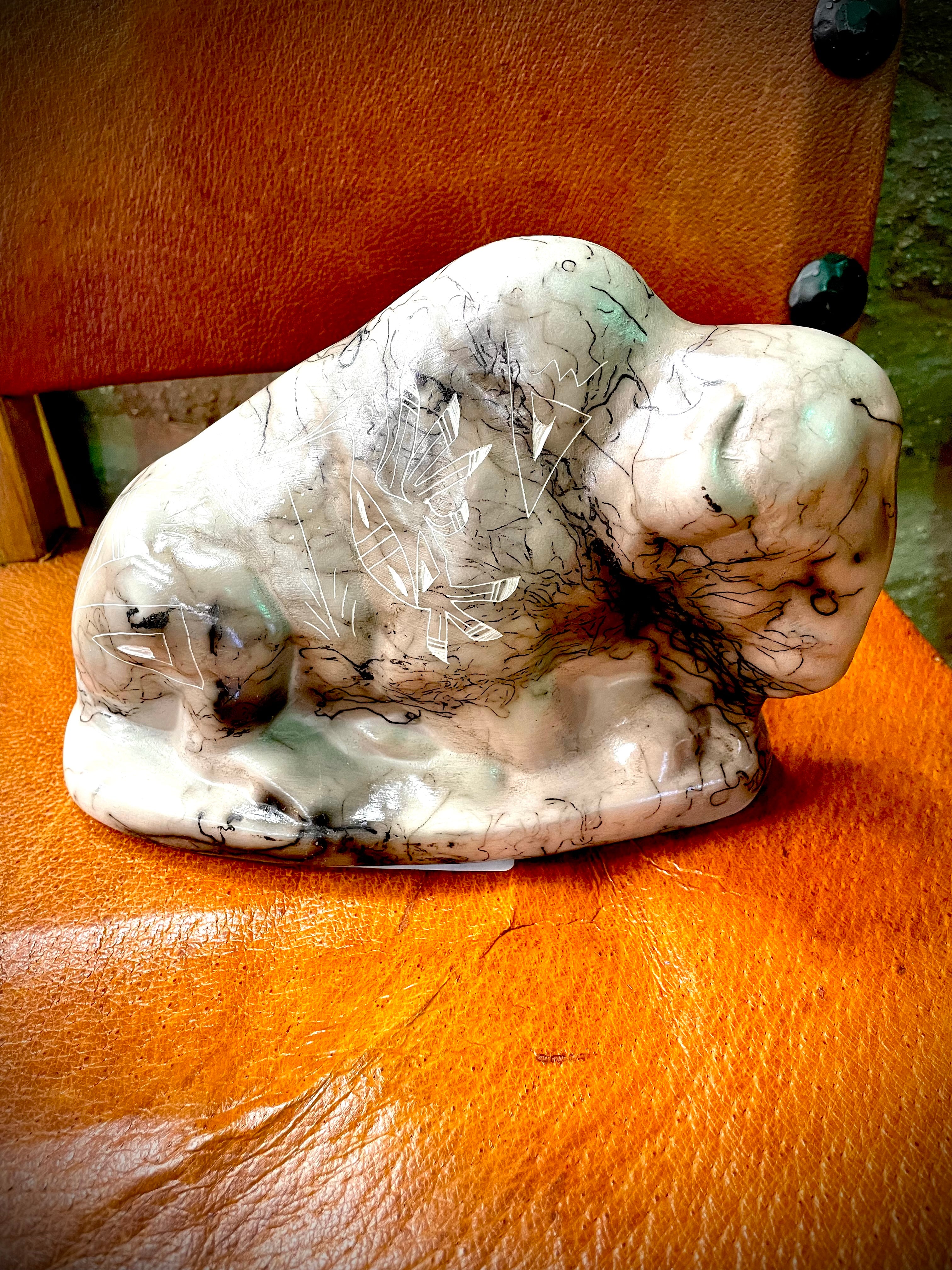 Buffalo Horse Hair Pottery