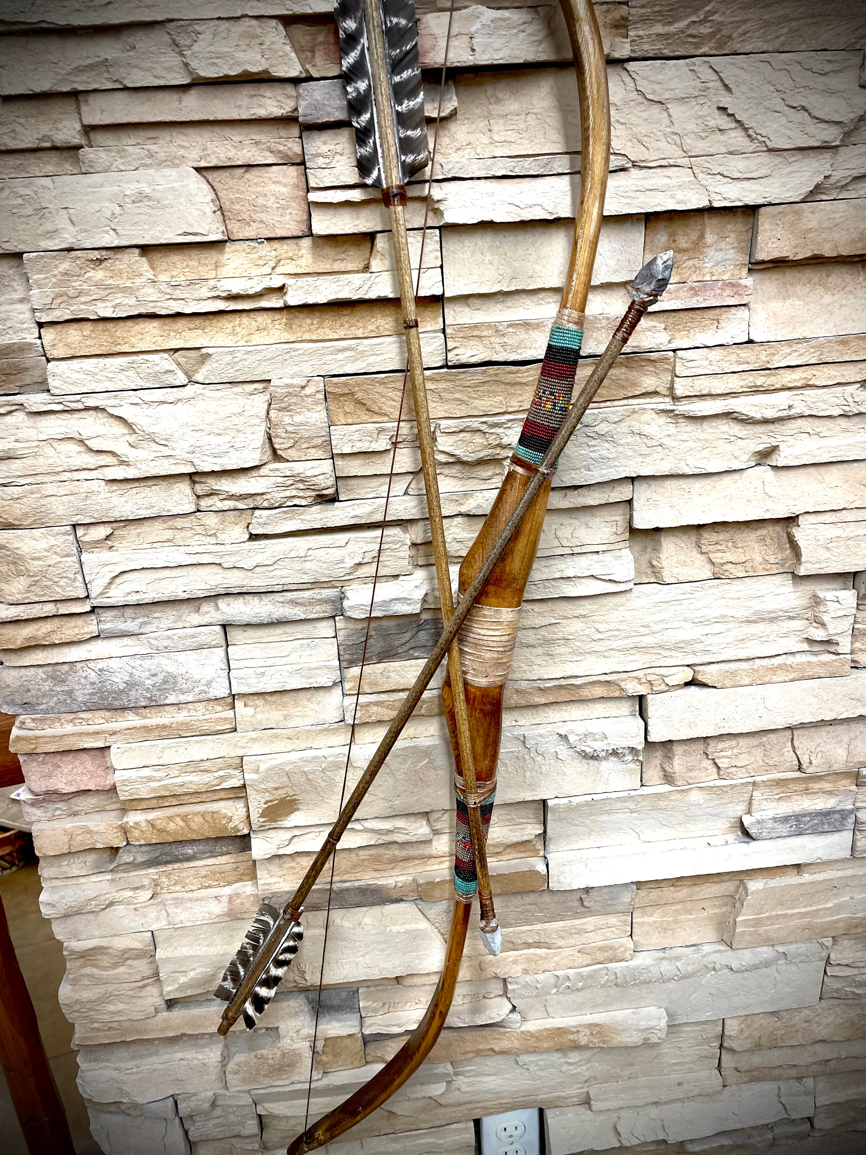Decorative Traditional Bow and Arrows