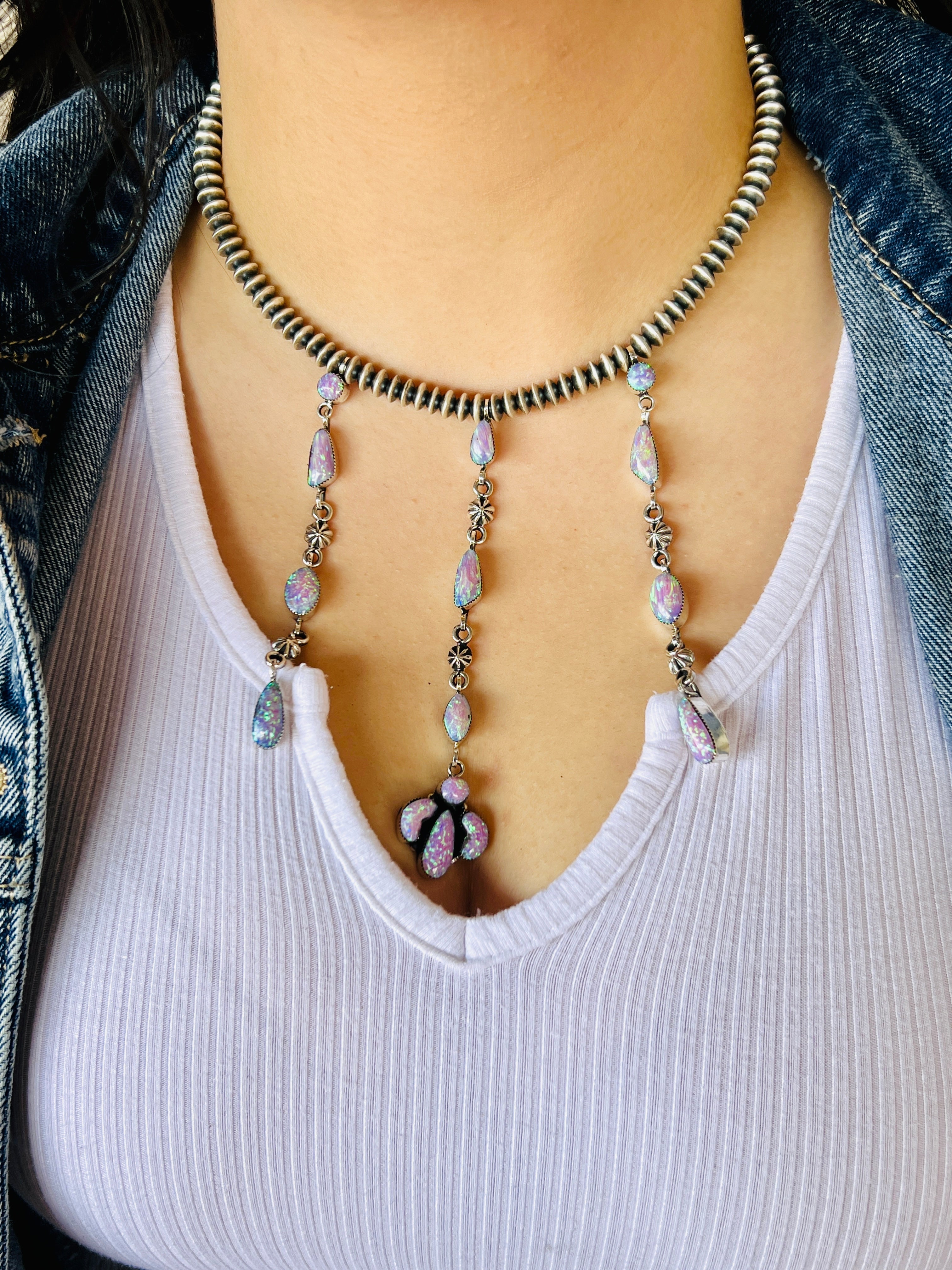 Drippin’ in Pink, Handmade Barbie Necklace