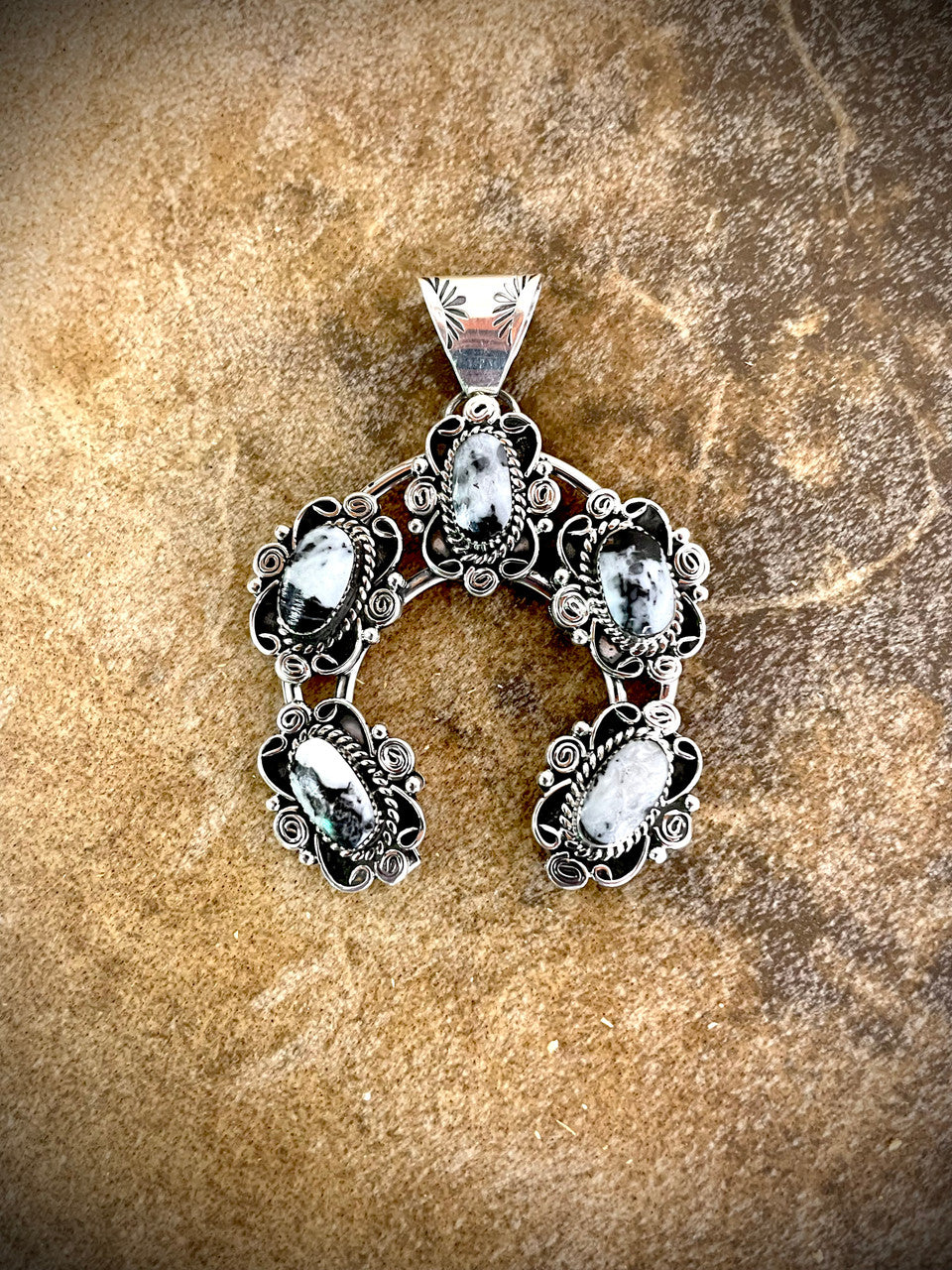 Wild Nights White Buffalo Naja Pendant