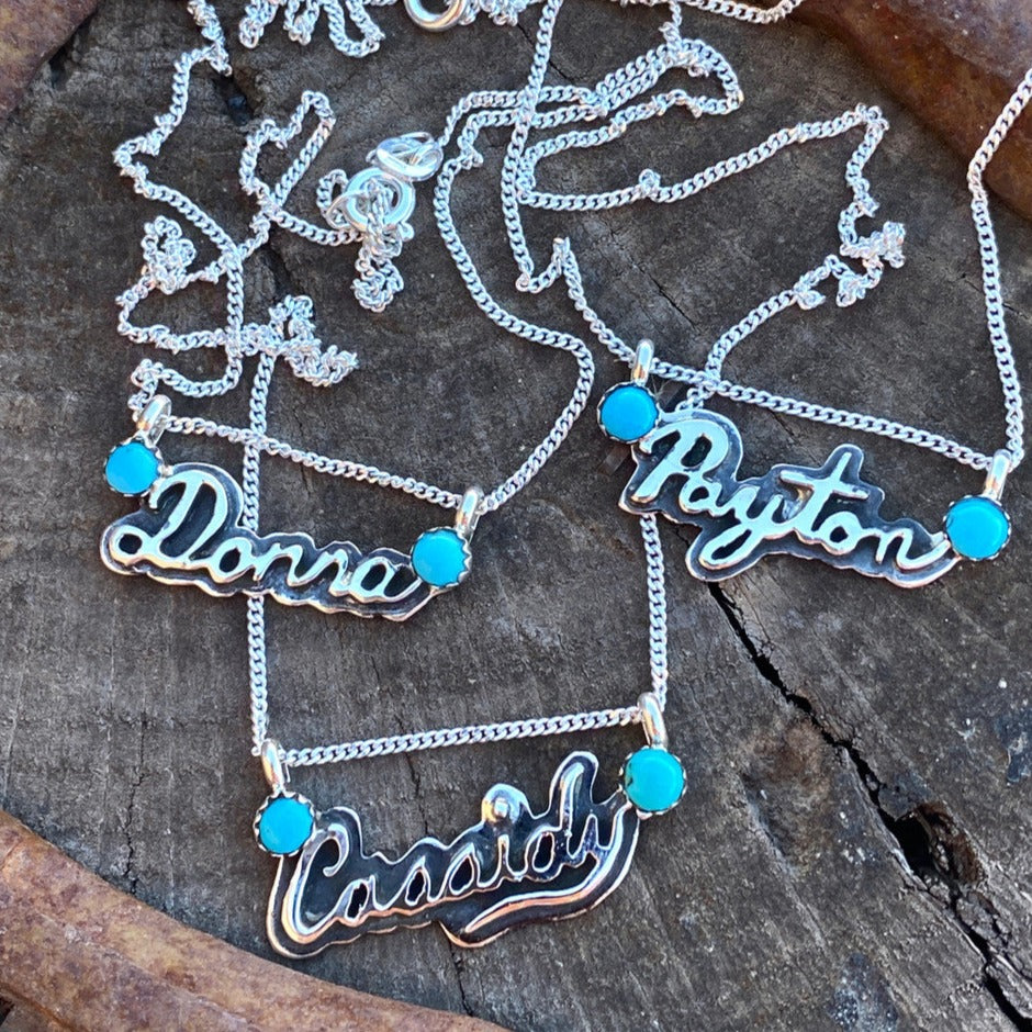 Signature Chaco Name Necklace (Put Name in Comments)