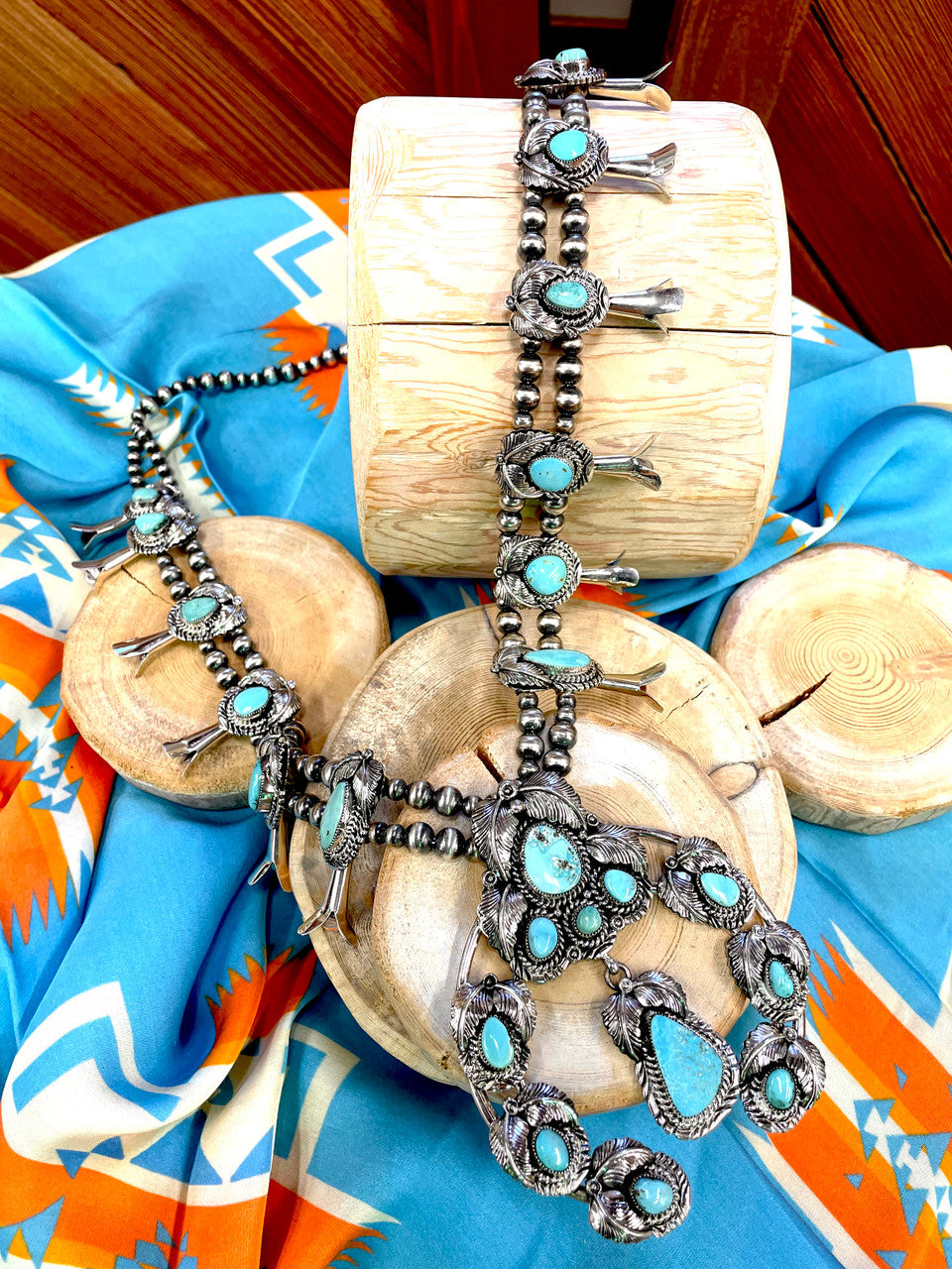 Limbert Perry High Grade Nevada Turquoise Squash