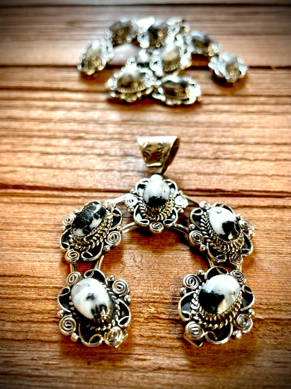 Wild Nights White Buffalo Naja Pendant