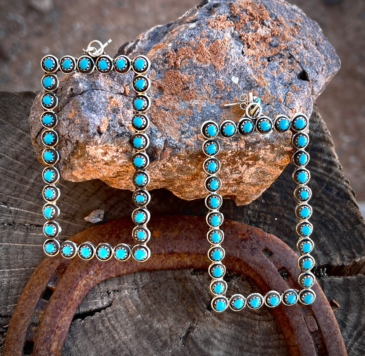 Door Knocker Window Earrings
