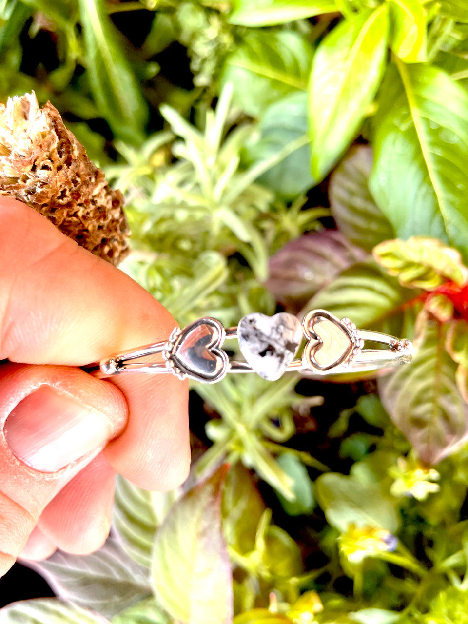 Piece Of My Heart White Buffalo Cuff