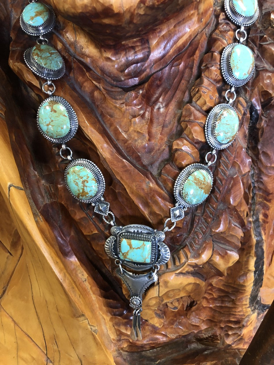 Chaco Canyon Ceremonial Elongated Necklace